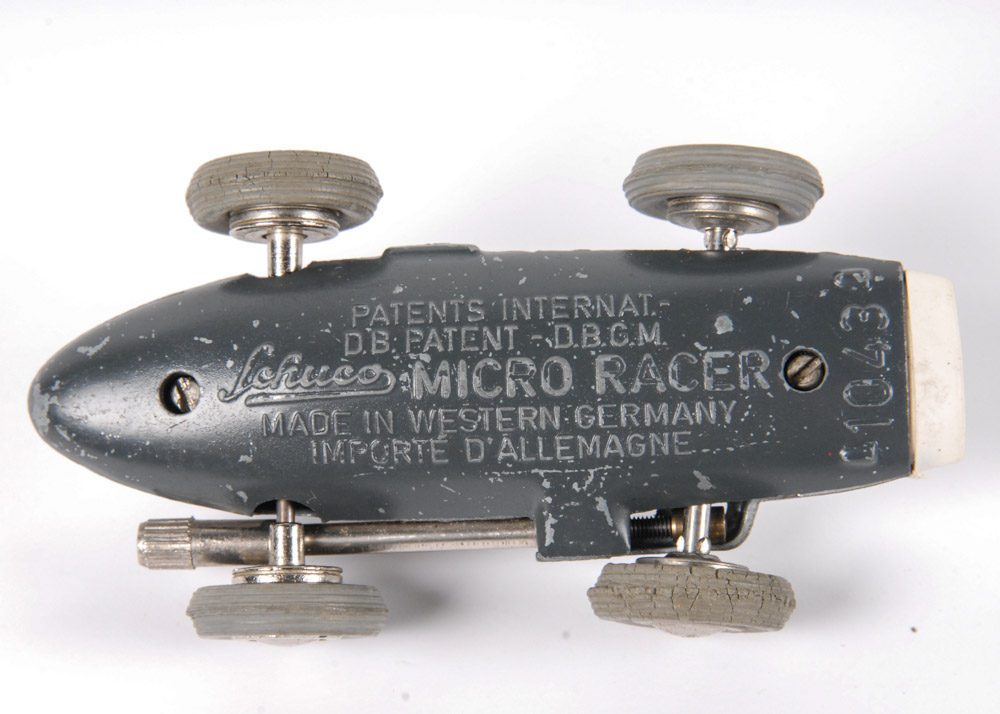 Pair of Vintage Metal Schuco Micro Racers