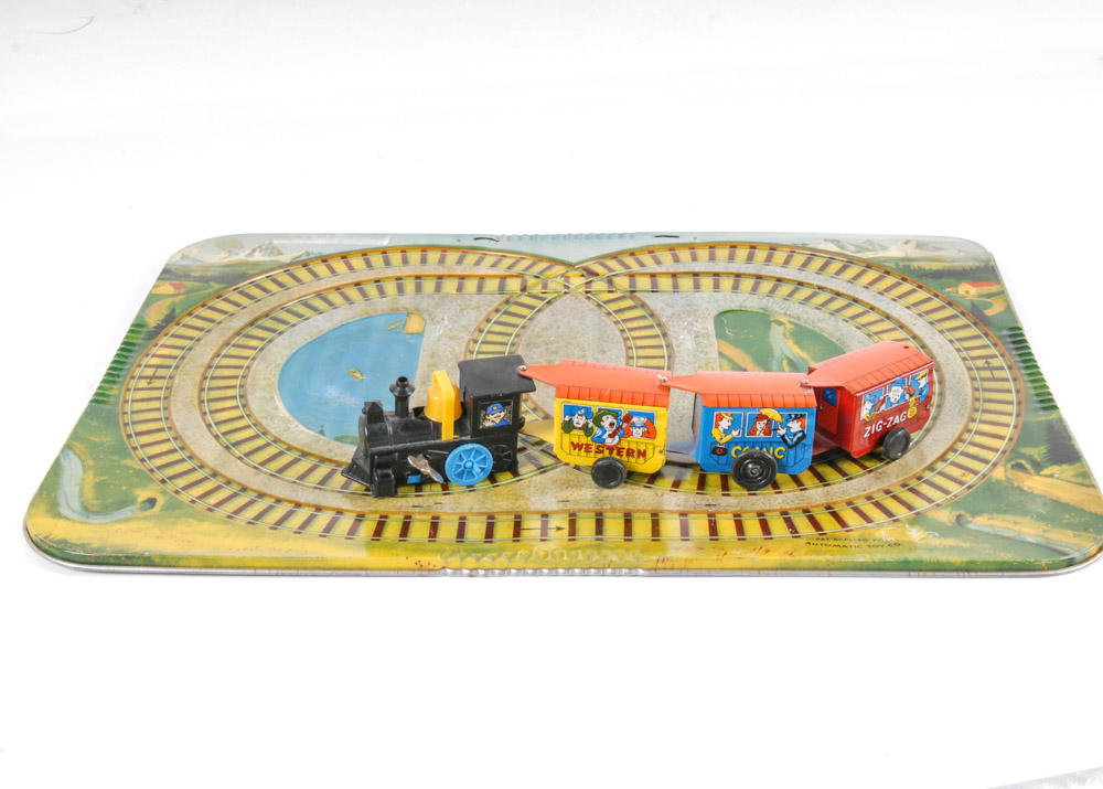 Collection of Five Vintage Mechanical Toys