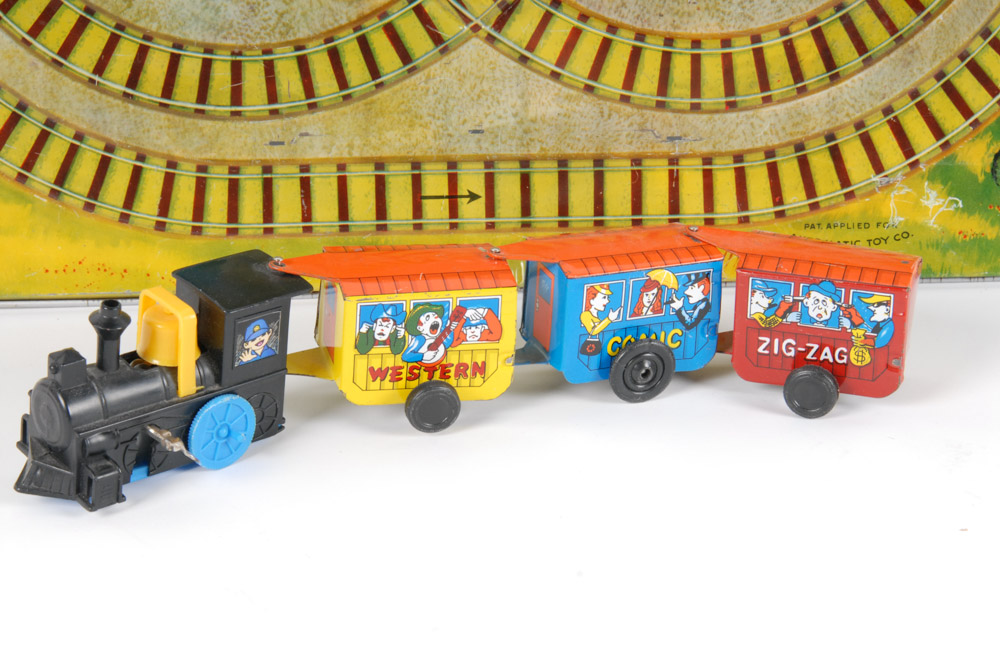 Collection of Five Vintage Mechanical Toys