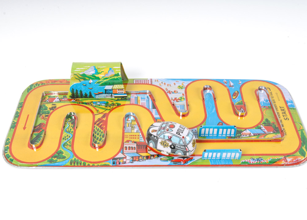 Collection of Five Vintage Mechanical Toys