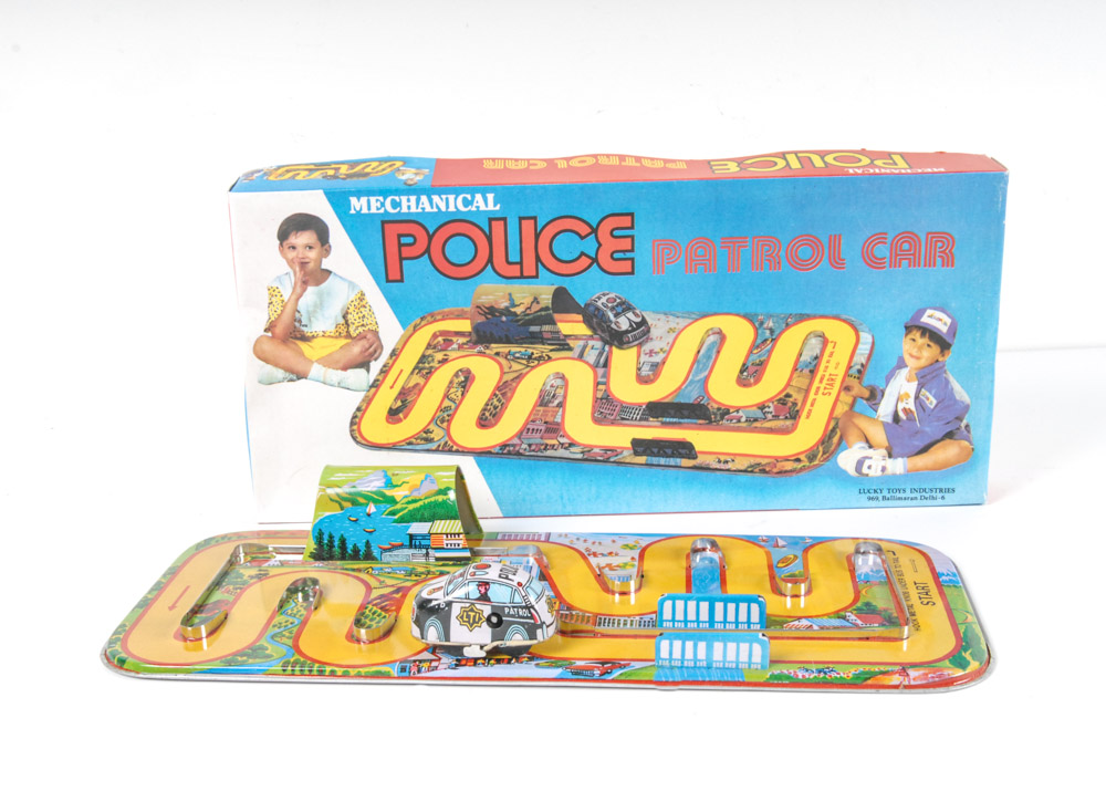 Collection of Five Vintage Mechanical Toys