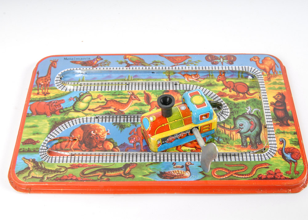 Collection of Five Vintage Mechanical Toys