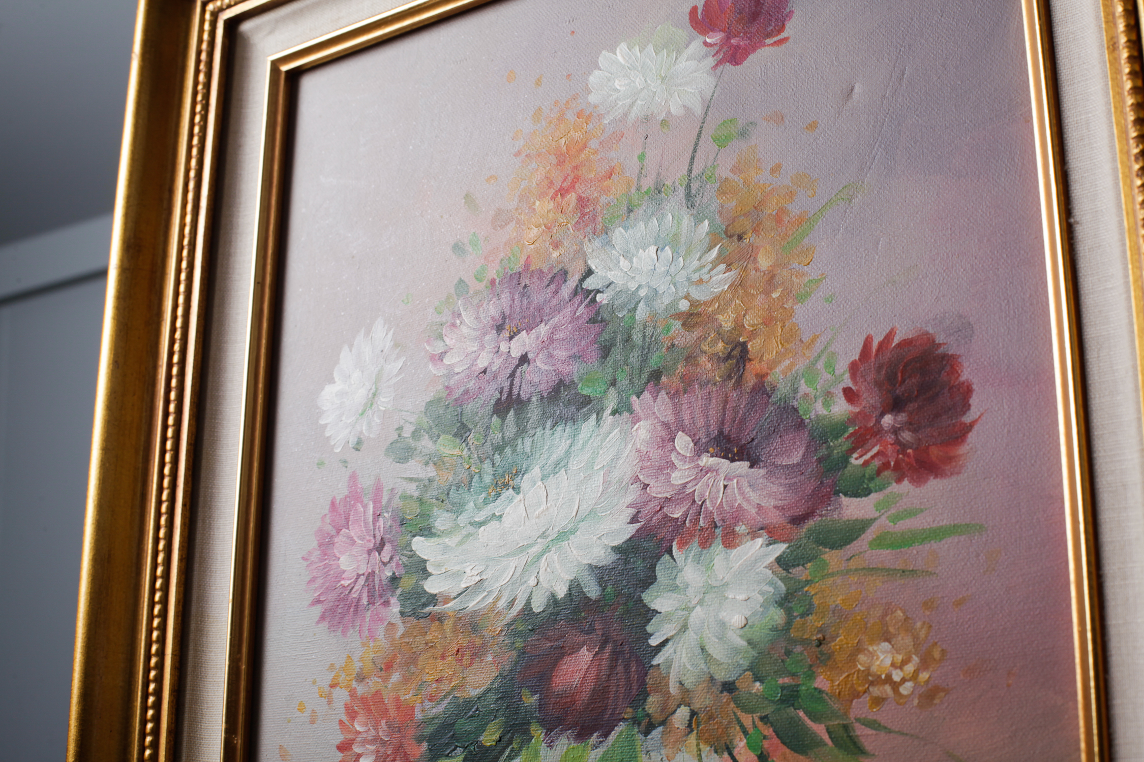 M. Hopkins Oil Painting