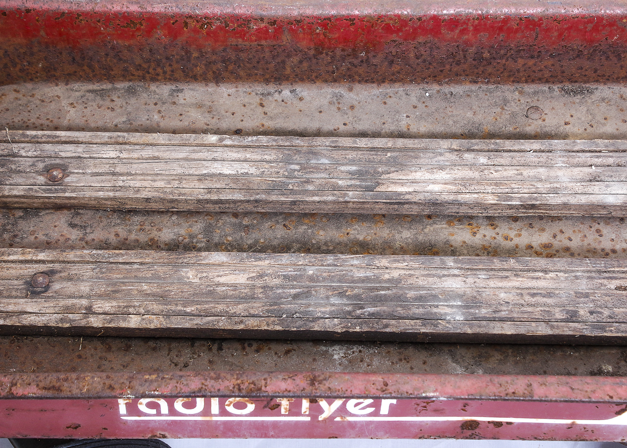 Vintage Radio Flyer Wagon and Hy-Speed Wheelbarrow