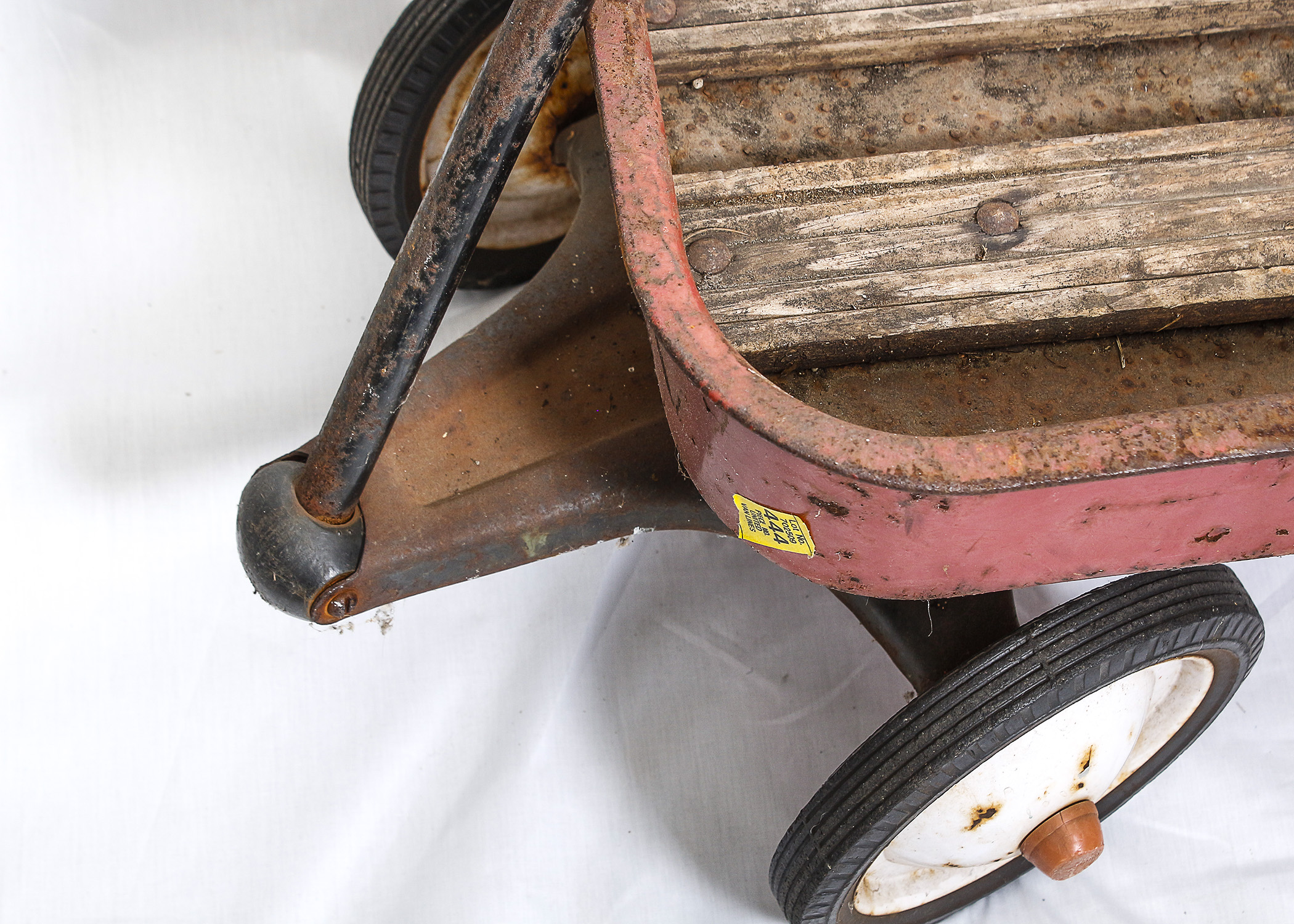 Vintage Radio Flyer Wagon and Hy-Speed Wheelbarrow