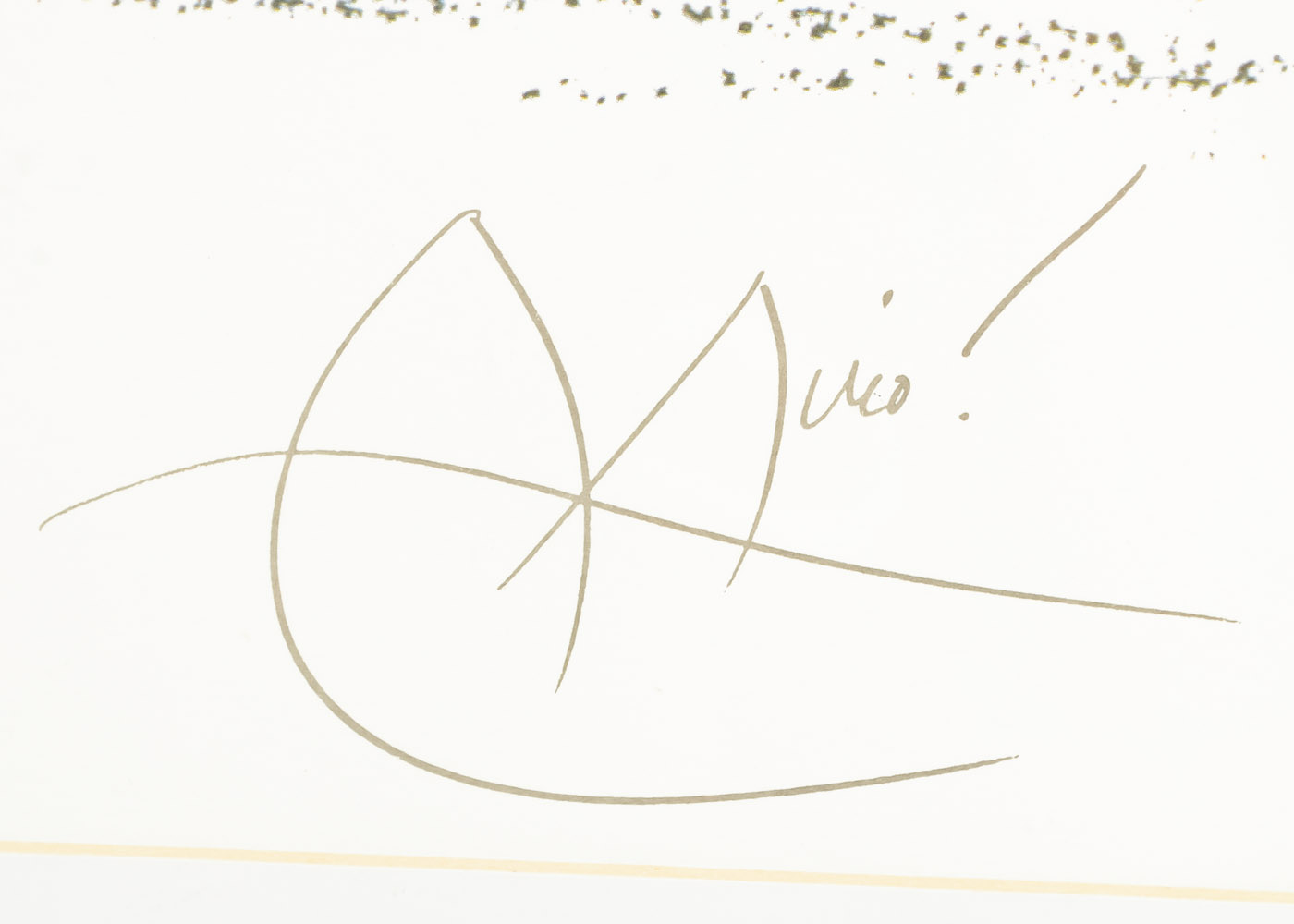 Joan Miro "La Differance" Lithograph