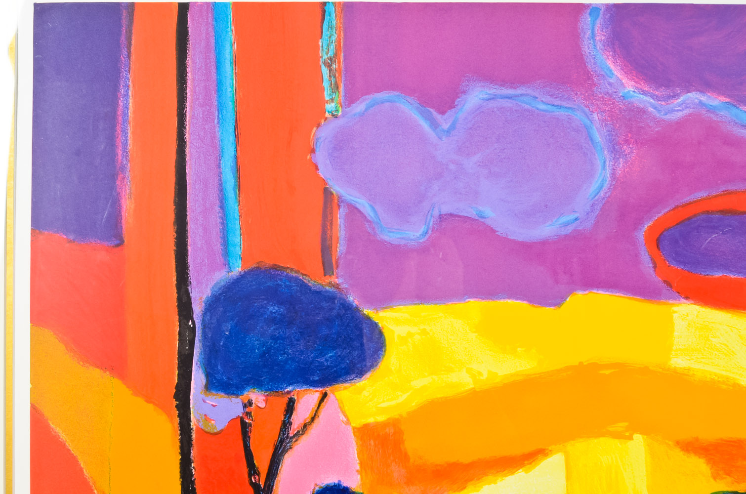 Marcel Mouly "Champ de Colza Autre" Signed & Editioned Serigraph