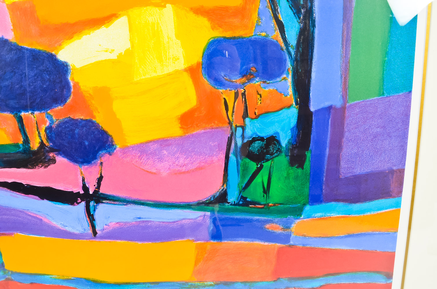 Marcel Mouly "Champ de Colza Autre" Signed & Editioned Serigraph