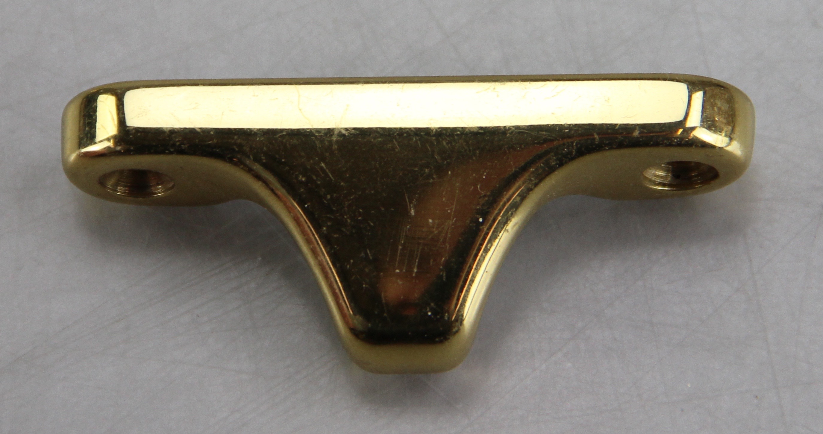 Trio of Polished Brass Lock and Handle Sets