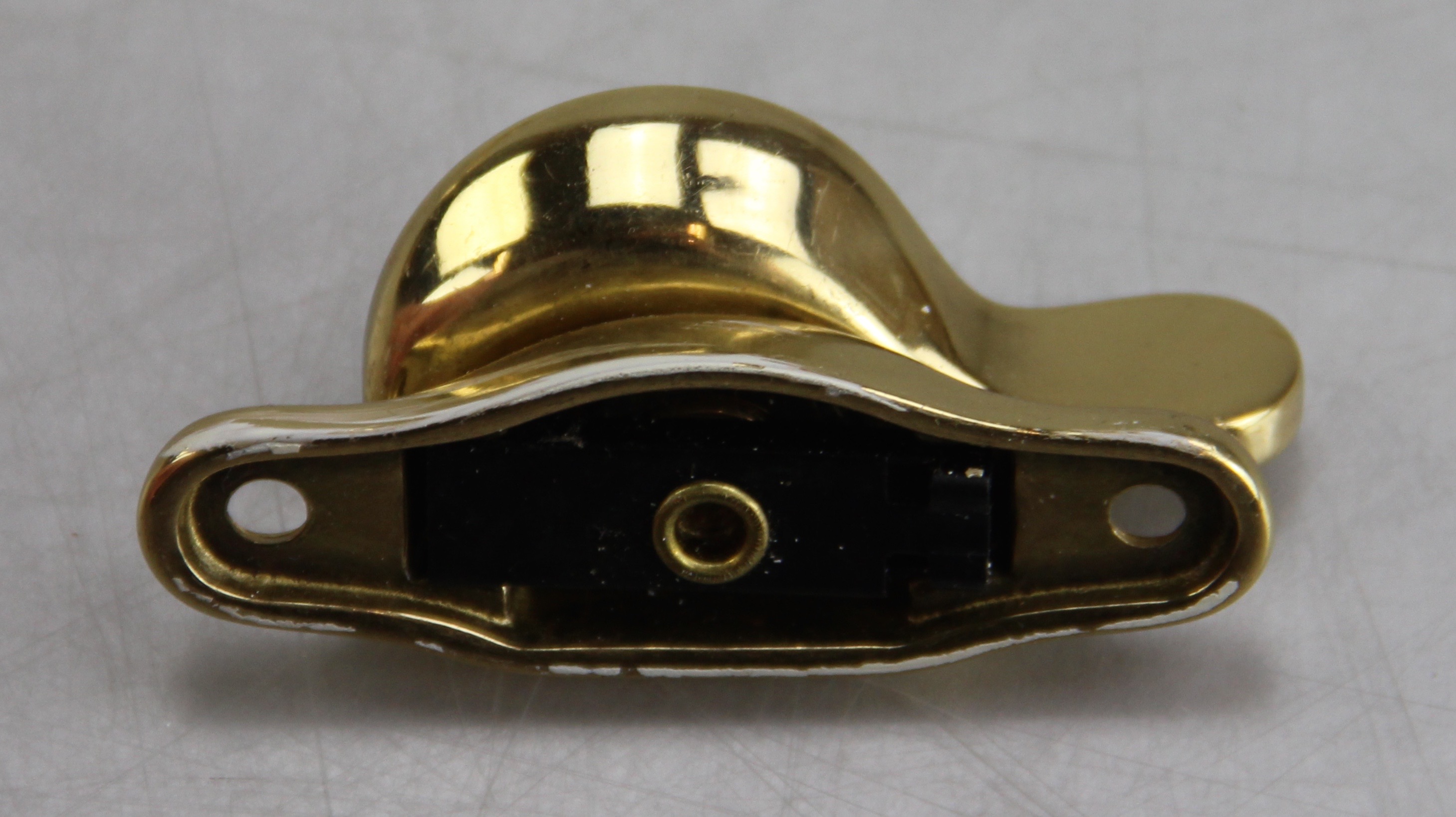 Trio of Polished Brass Lock and Handle Sets