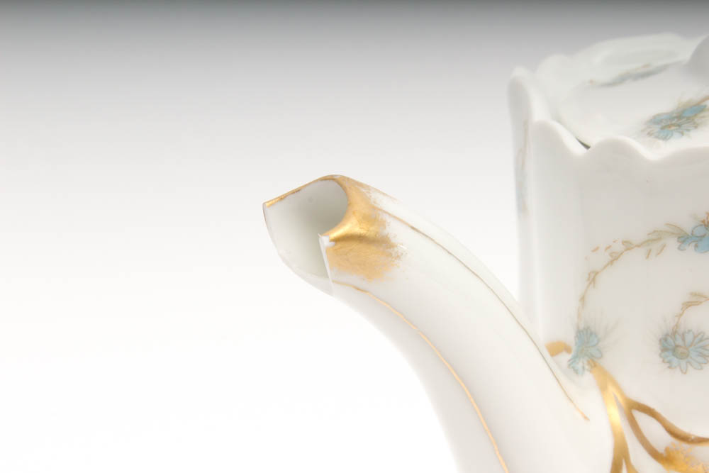 Collection of E.B. Taylor Haviland Limoge Tea Set