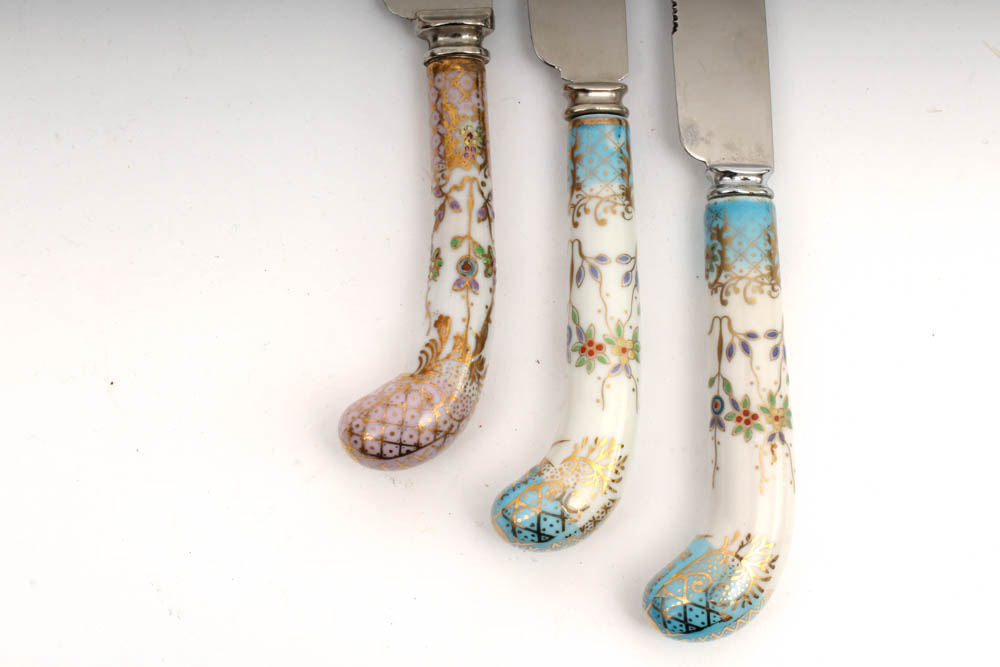 Prill and William Adams Stainless Steel Serving Sets