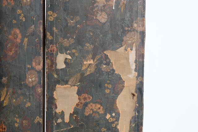 Antique Folding Room Screen