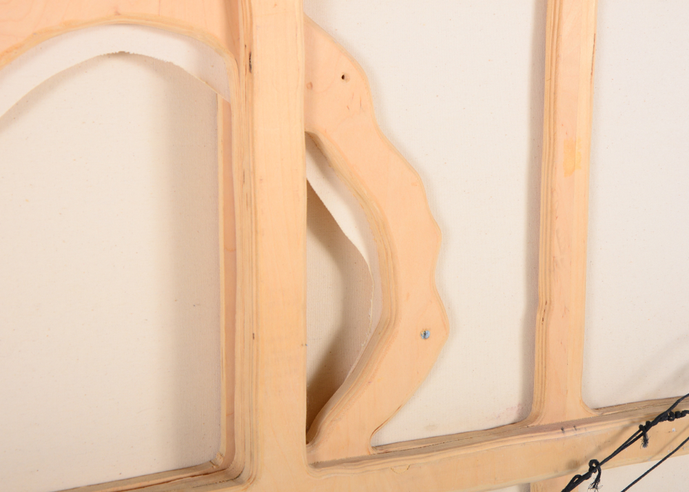 Jeanie Maddox Original Tiered Oil on Canvas of Swimmer