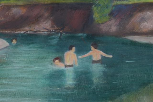 Trio of Original Vintage Oil Paintings by Smith