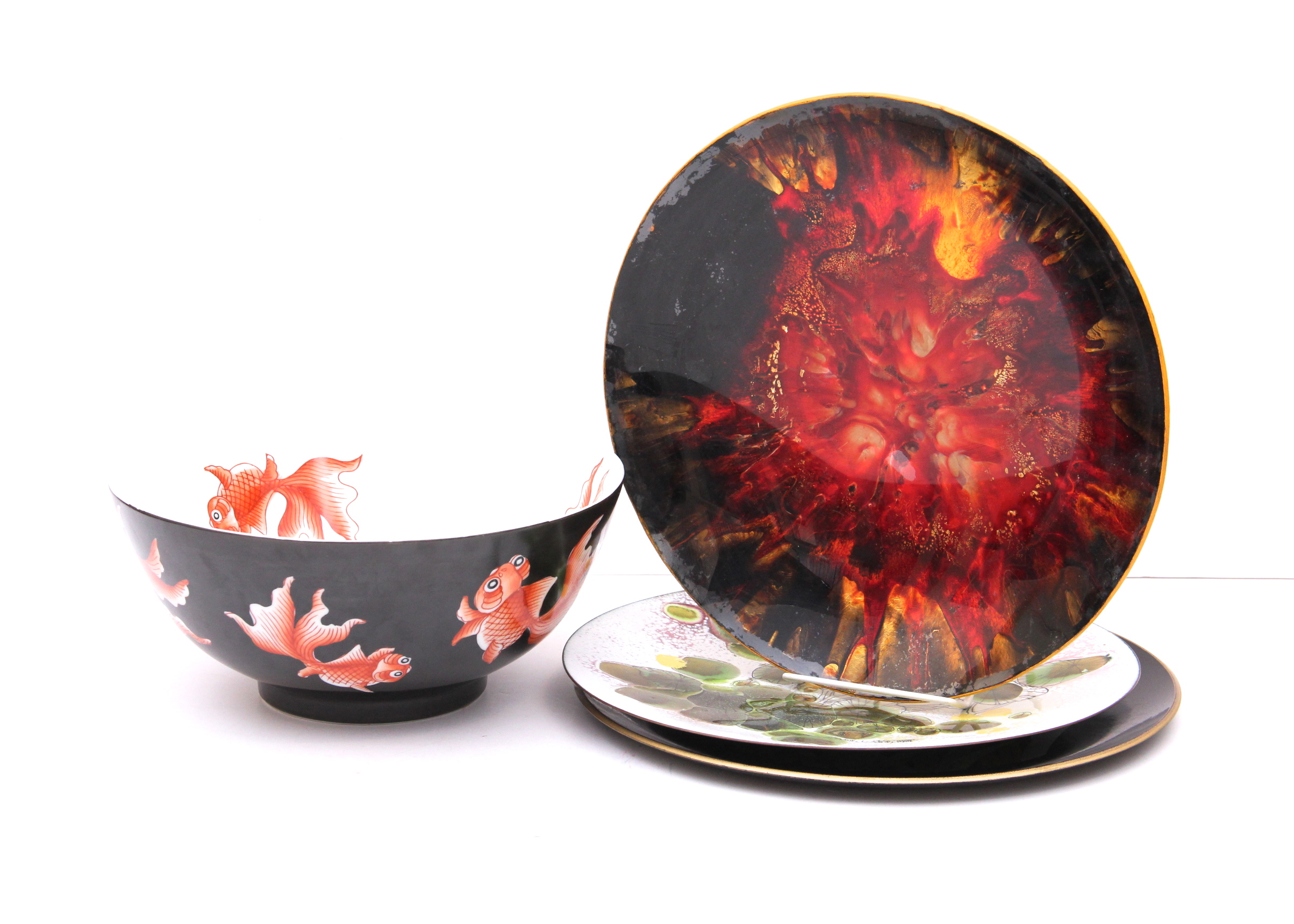 Collection of Japanese Style Decorative Tableware