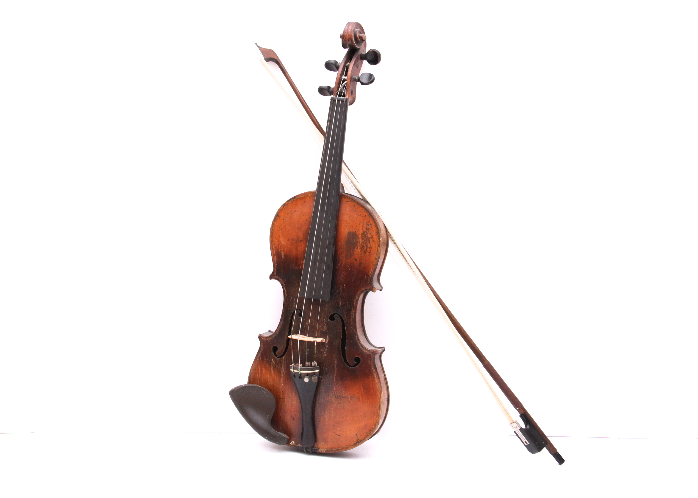 Vintage Violin with Bow