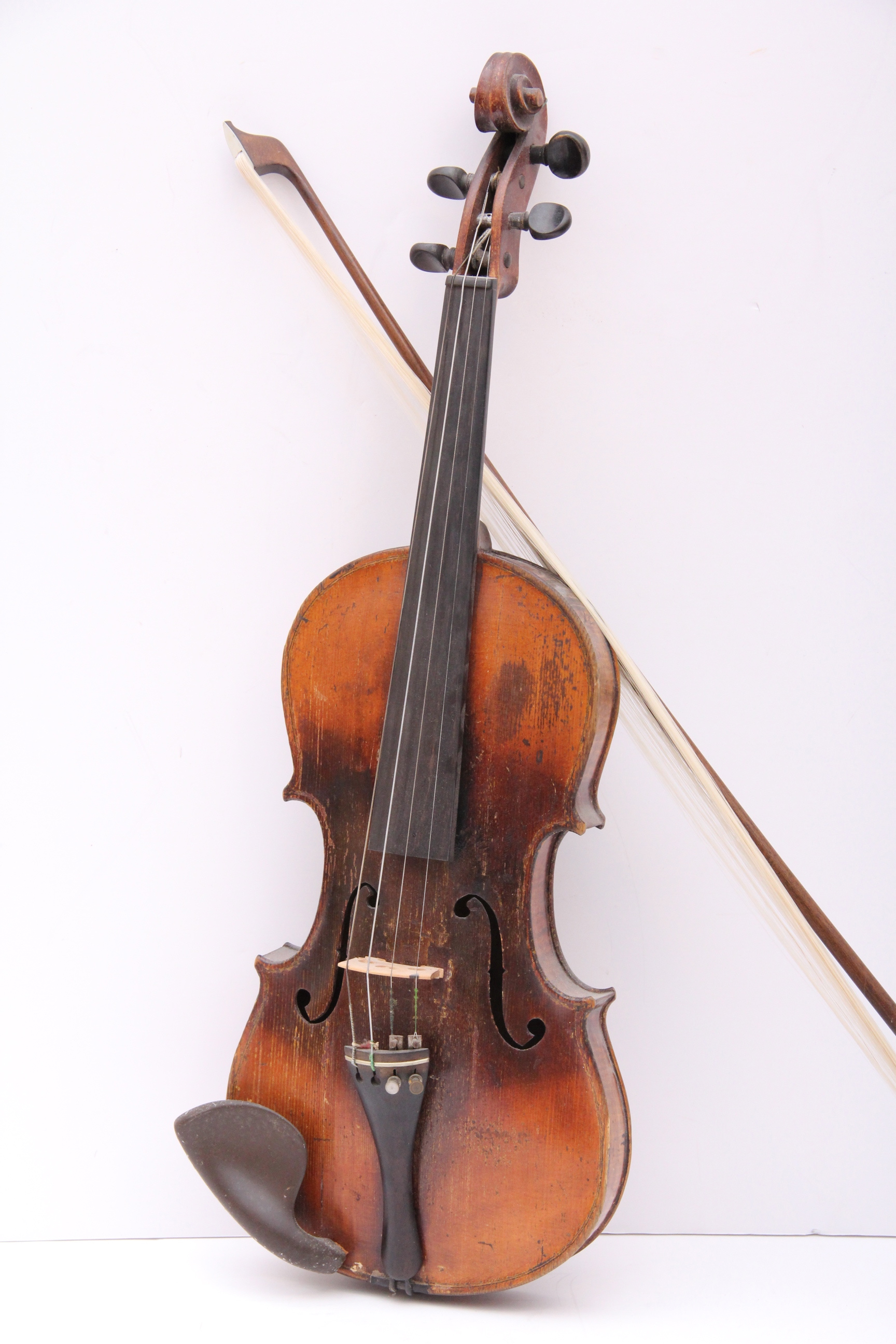 Vintage Violin with Bow