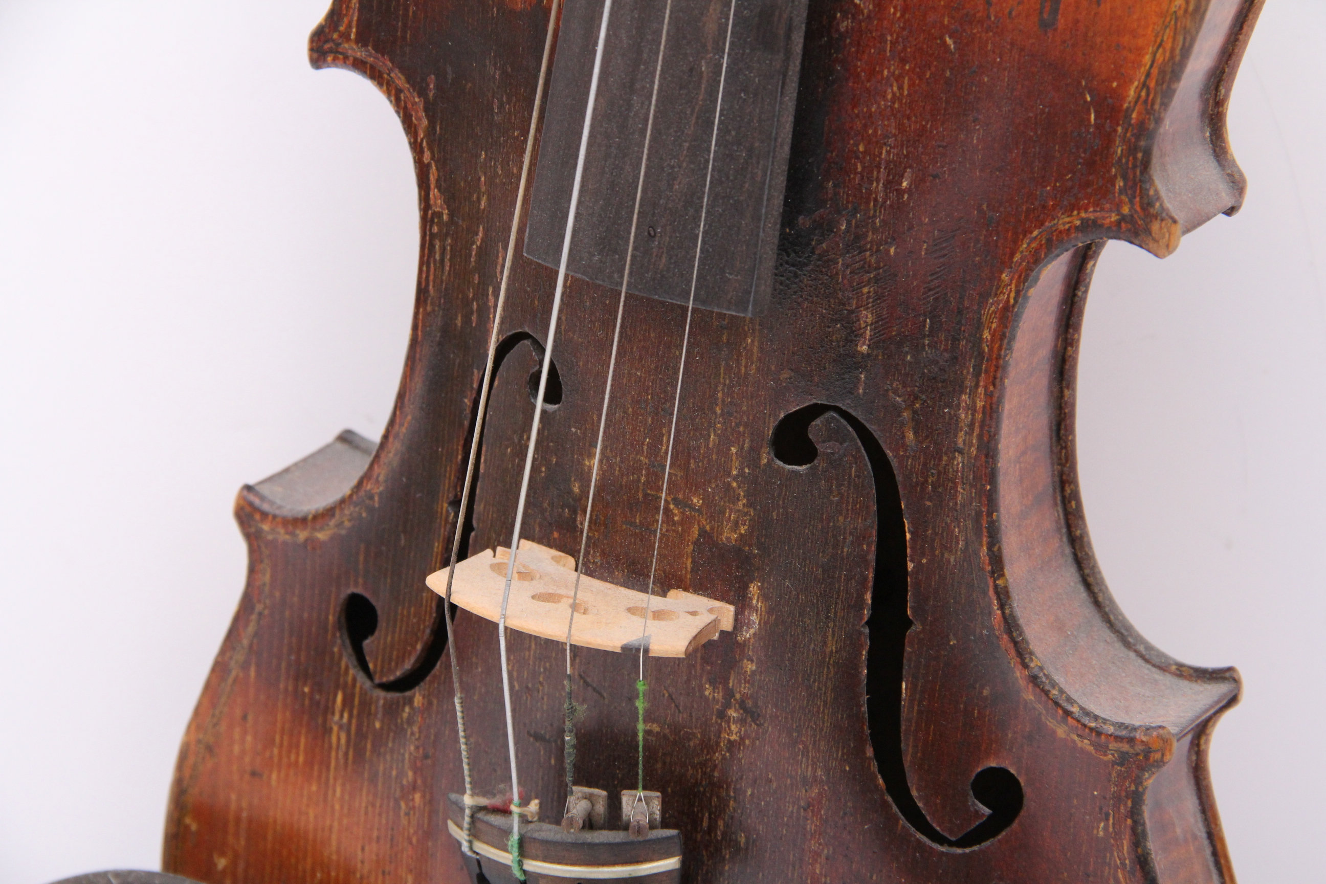 Vintage Violin with Bow