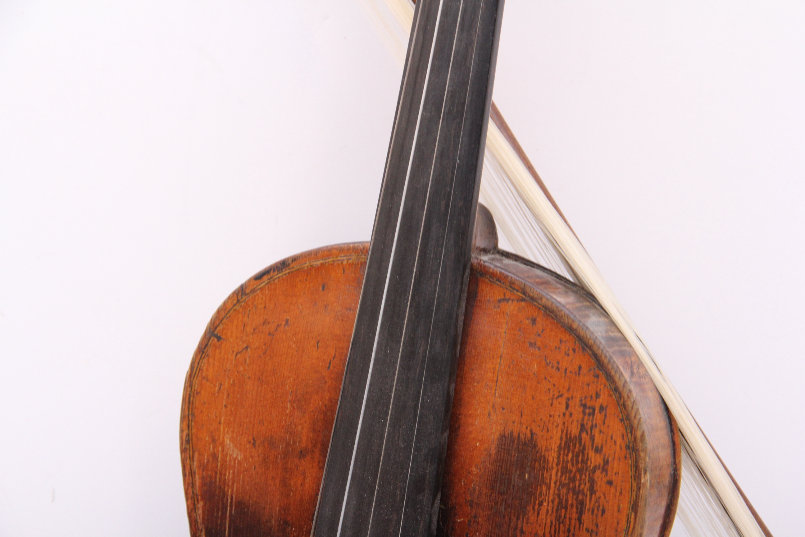 Vintage Violin with Bow