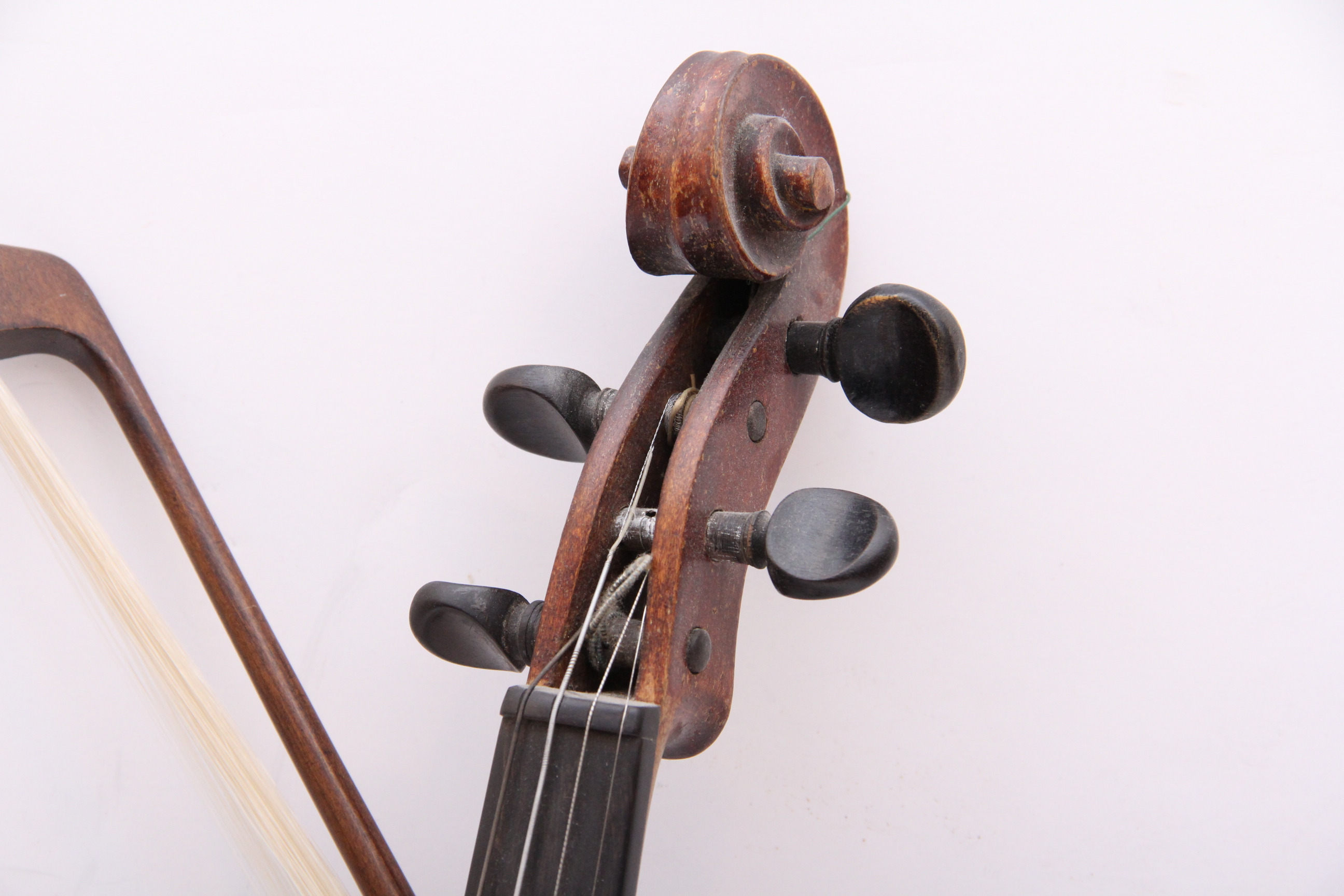 Vintage Violin with Bow