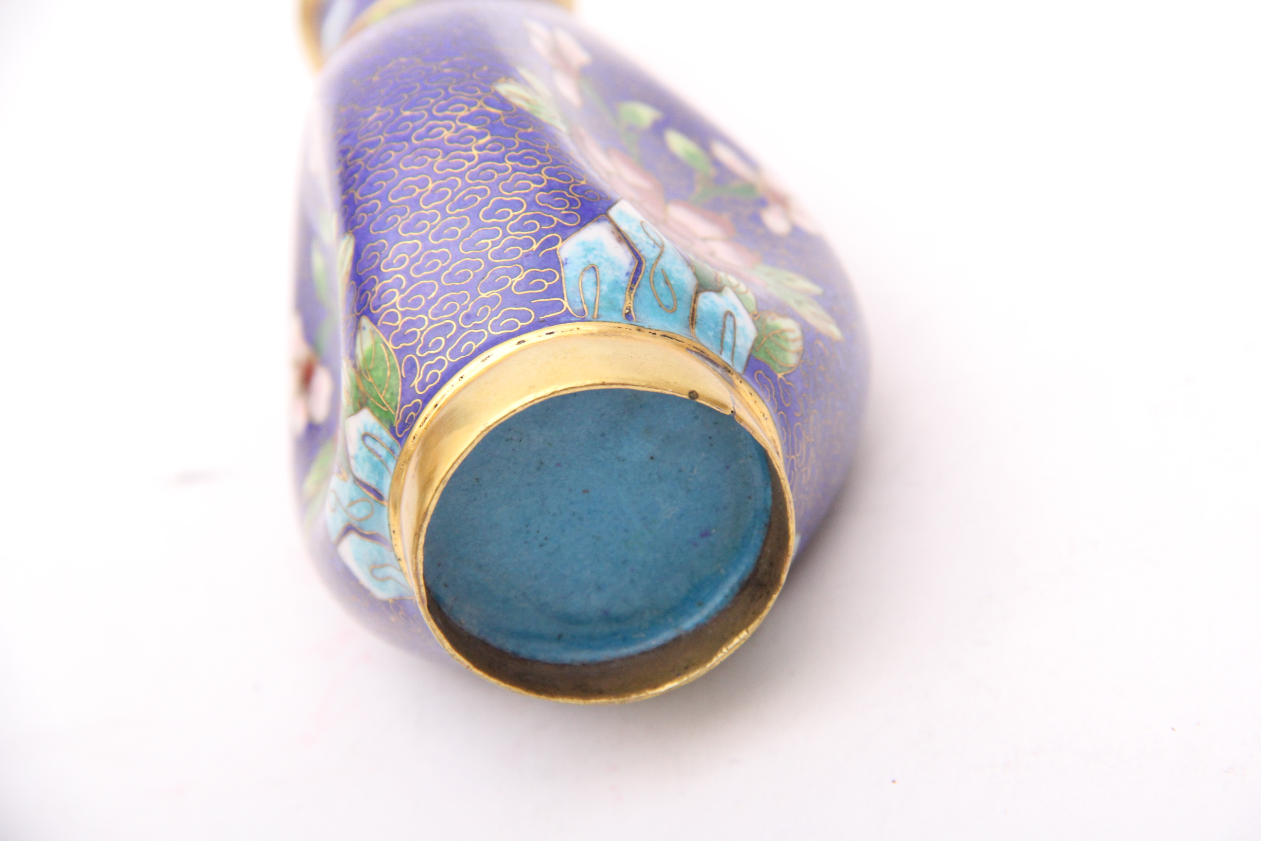 Japanese Cloisonne Lidded Vessel