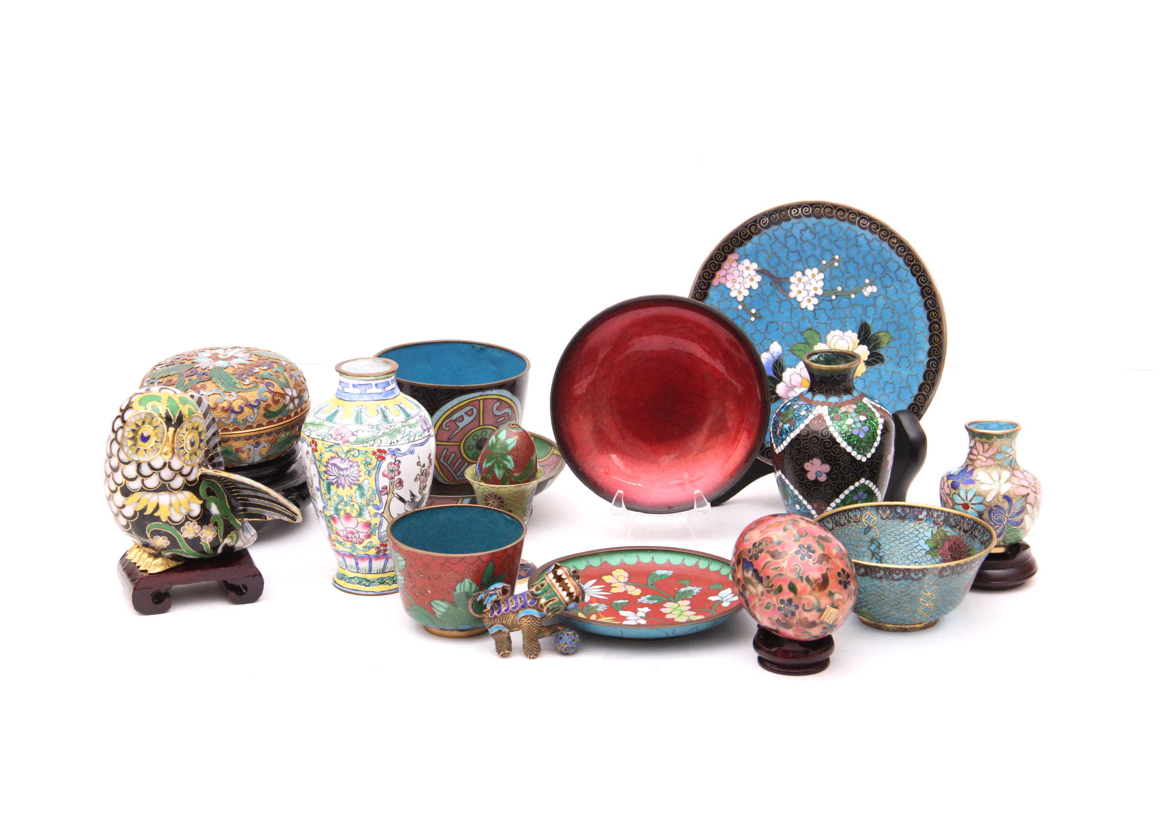 Cloisonne Collection of Miniatures