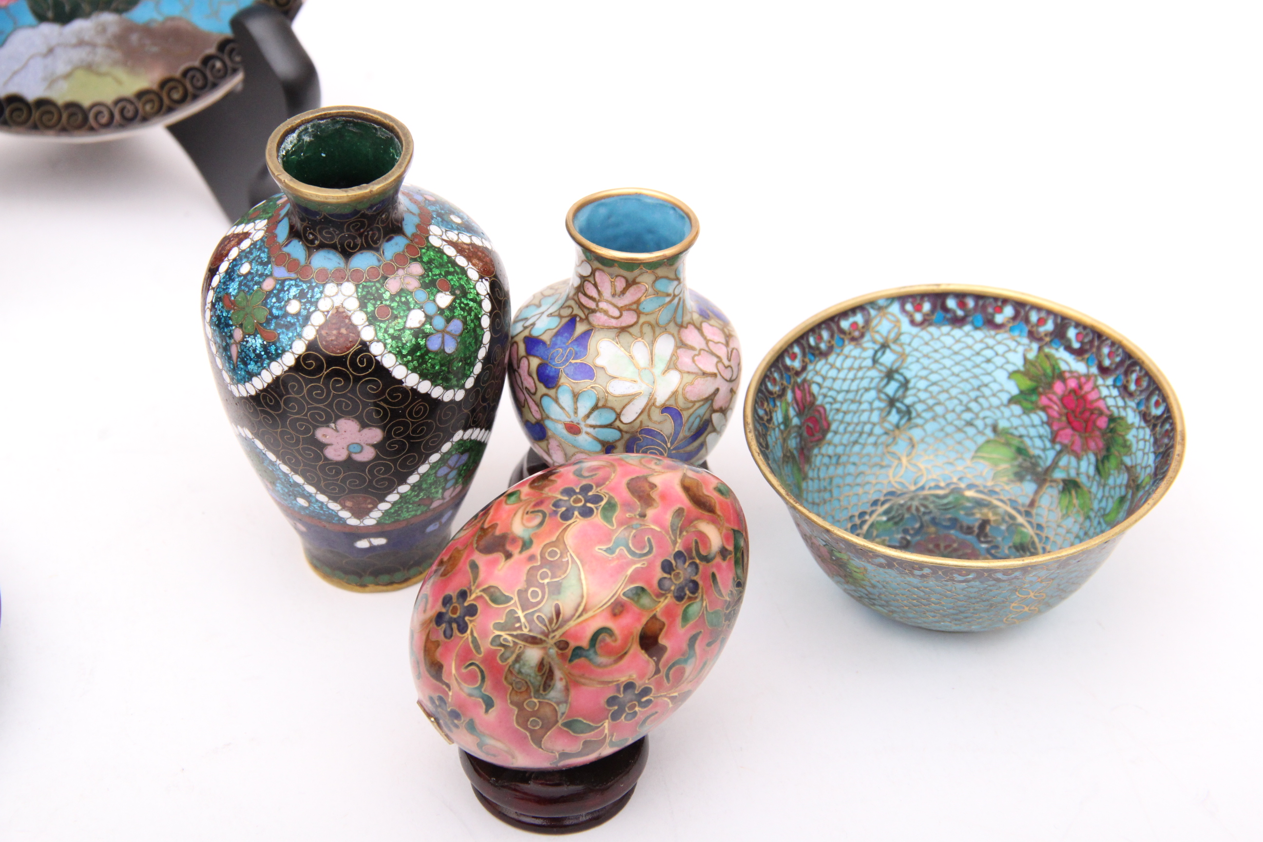 Cloisonne Collection of Miniatures