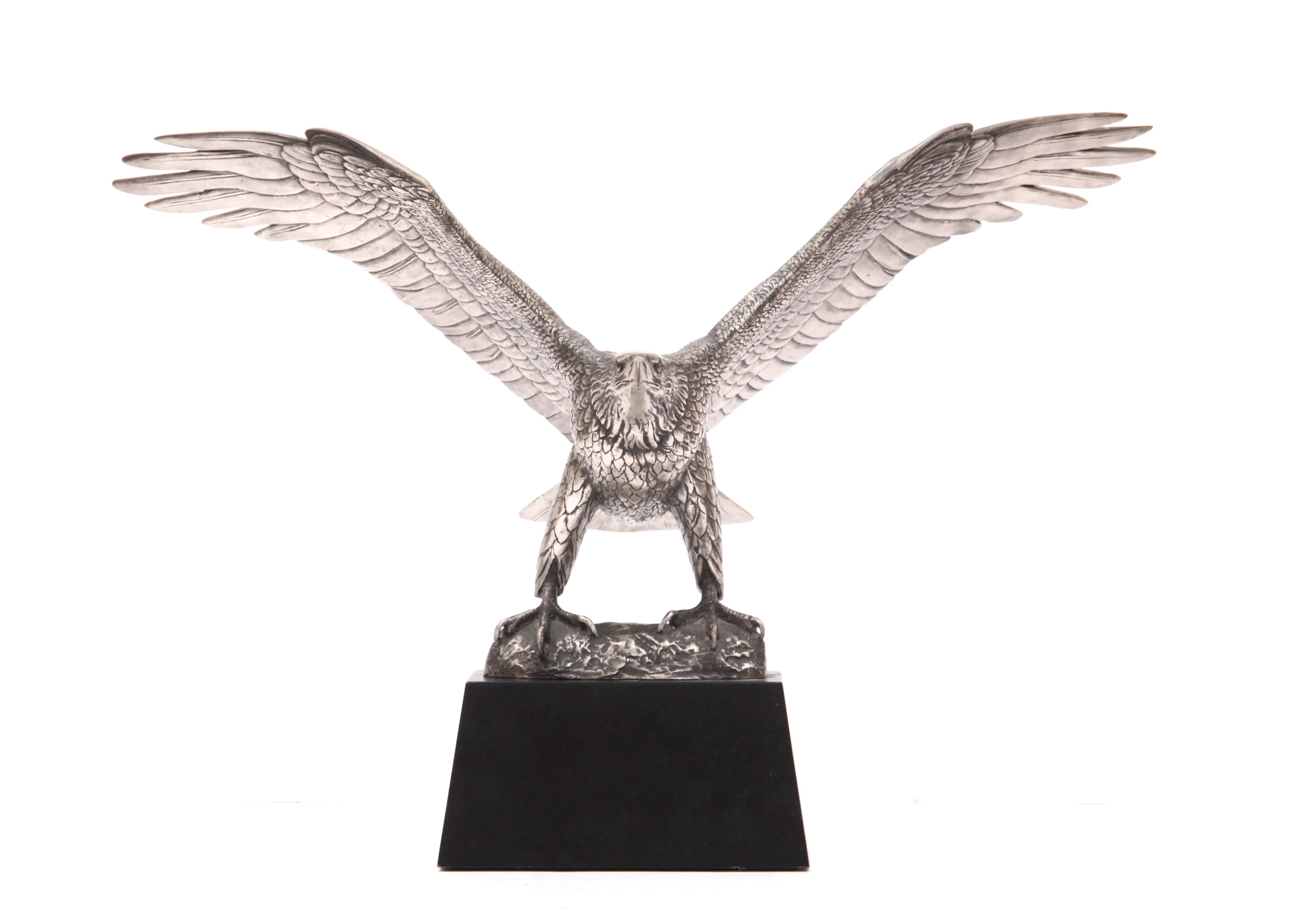 "The Great American Eagle" Sterling Sculpture by Gilroy Roberts