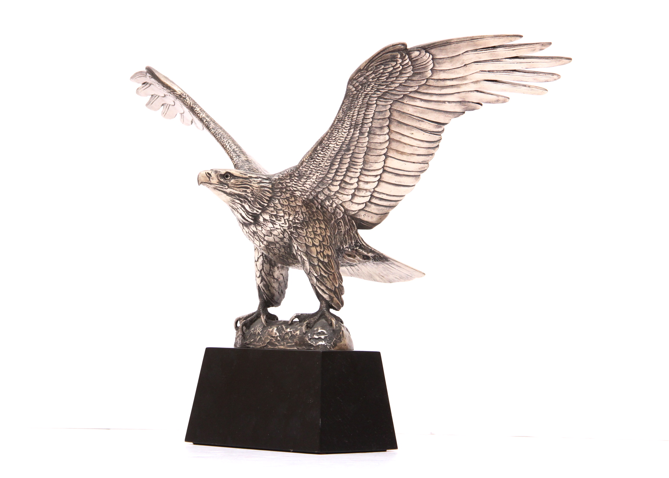 "The Great American Eagle" Sterling Sculpture by Gilroy Roberts