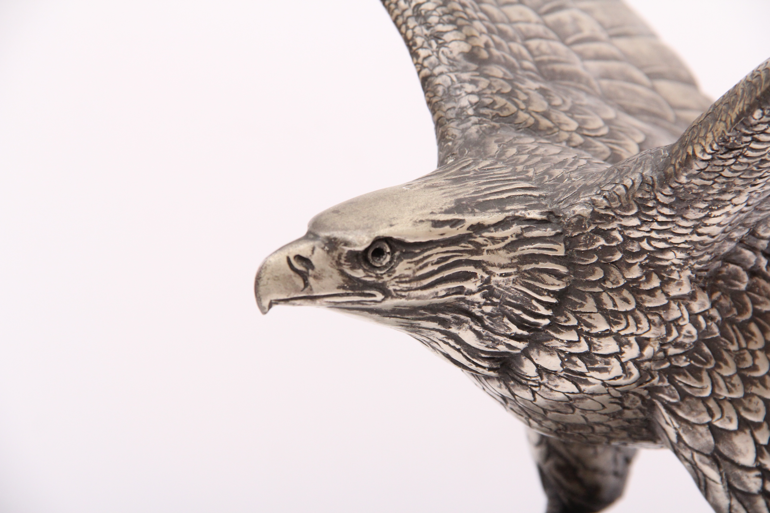 "The Great American Eagle" Sterling Sculpture by Gilroy Roberts