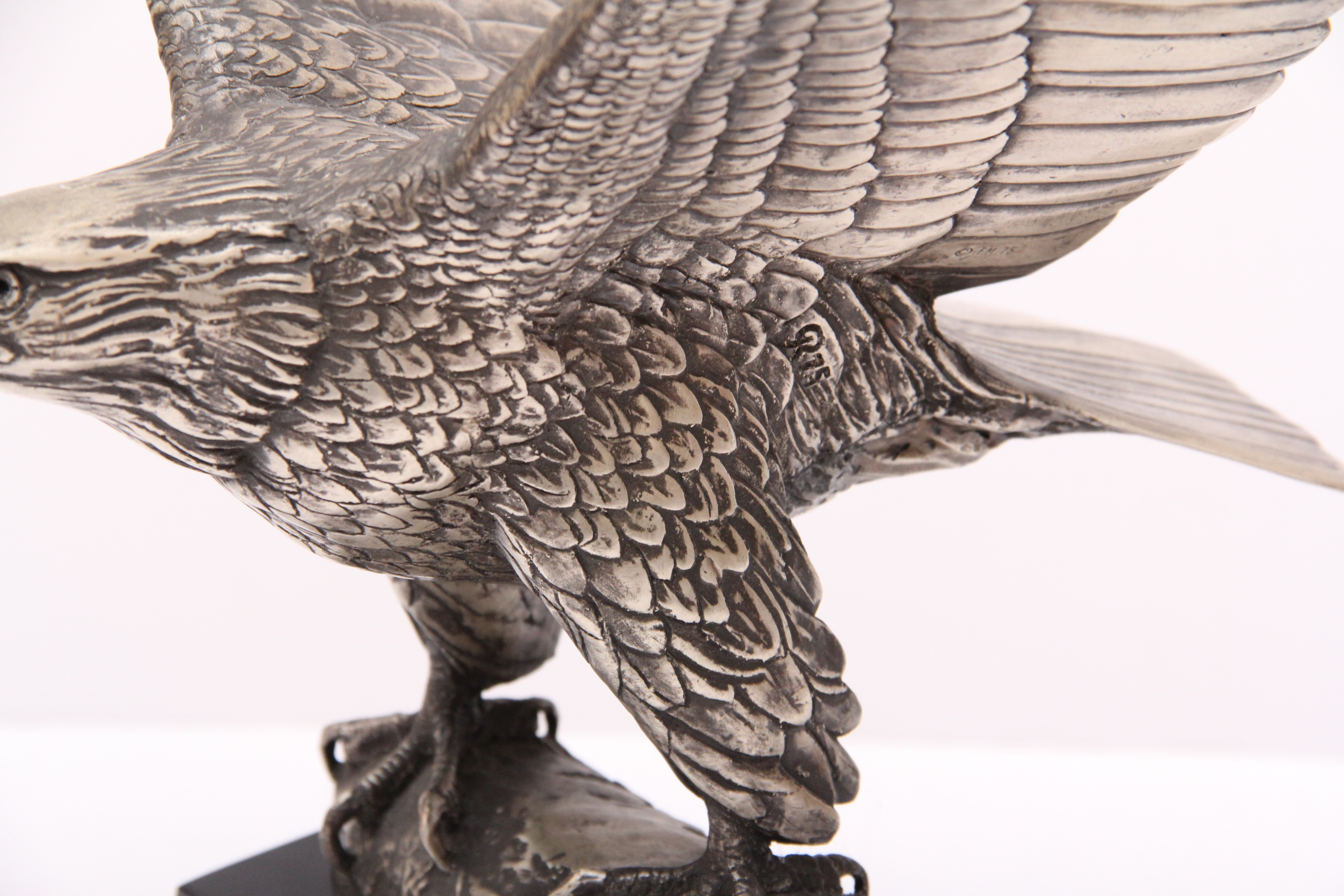 "The Great American Eagle" Sterling Sculpture by Gilroy Roberts