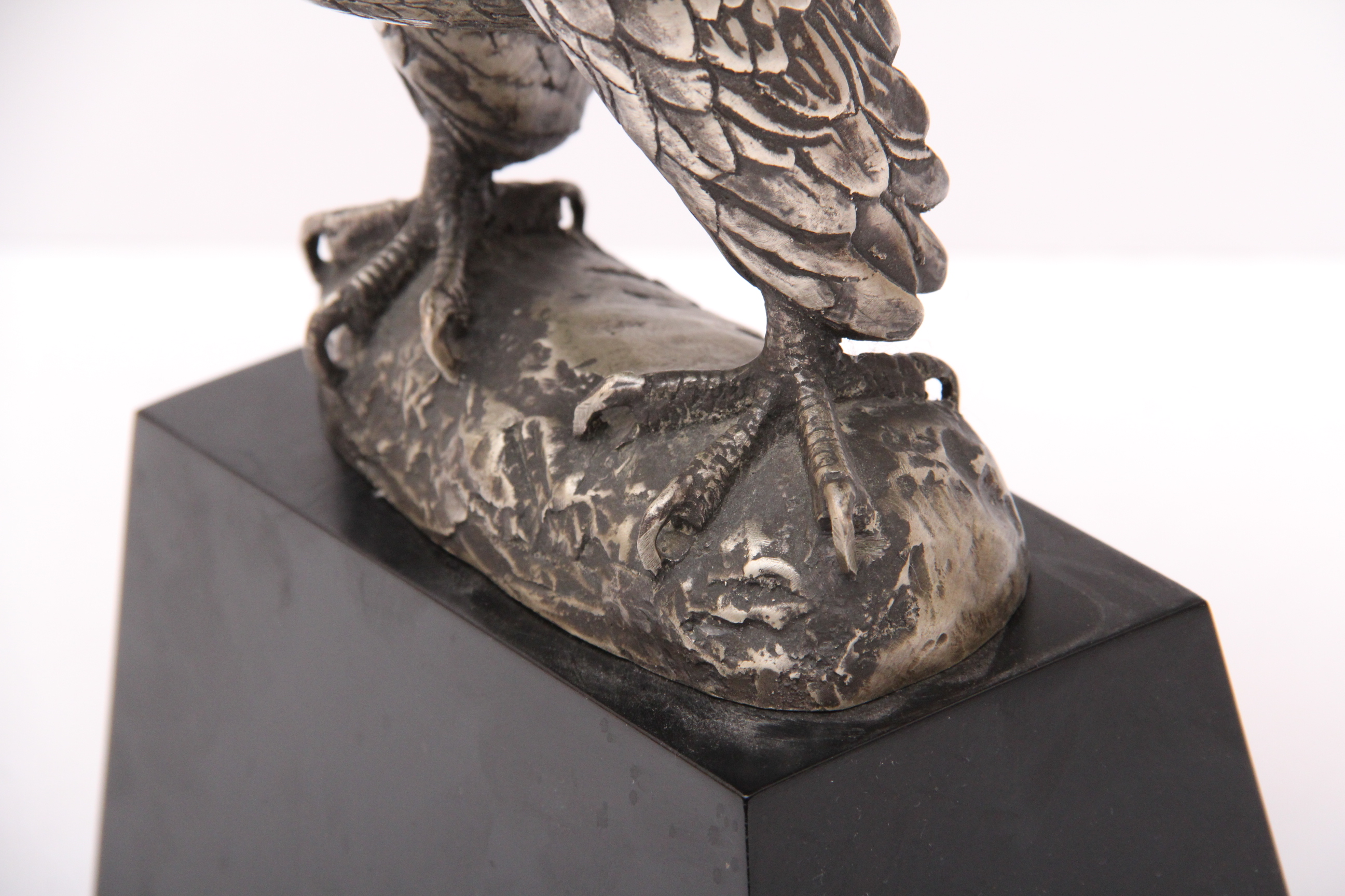 "The Great American Eagle" Sterling Sculpture by Gilroy Roberts