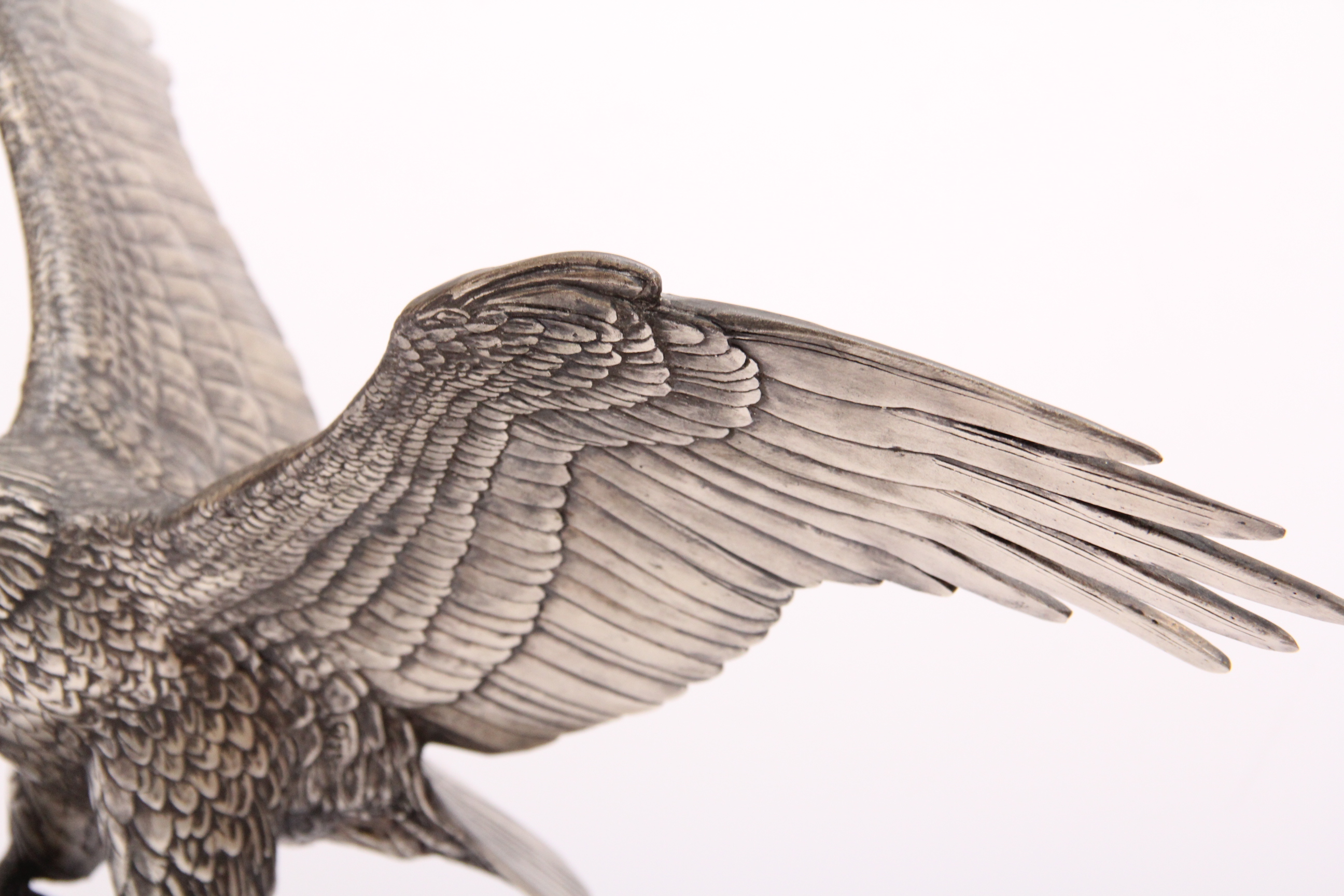 "The Great American Eagle" Sterling Sculpture by Gilroy Roberts