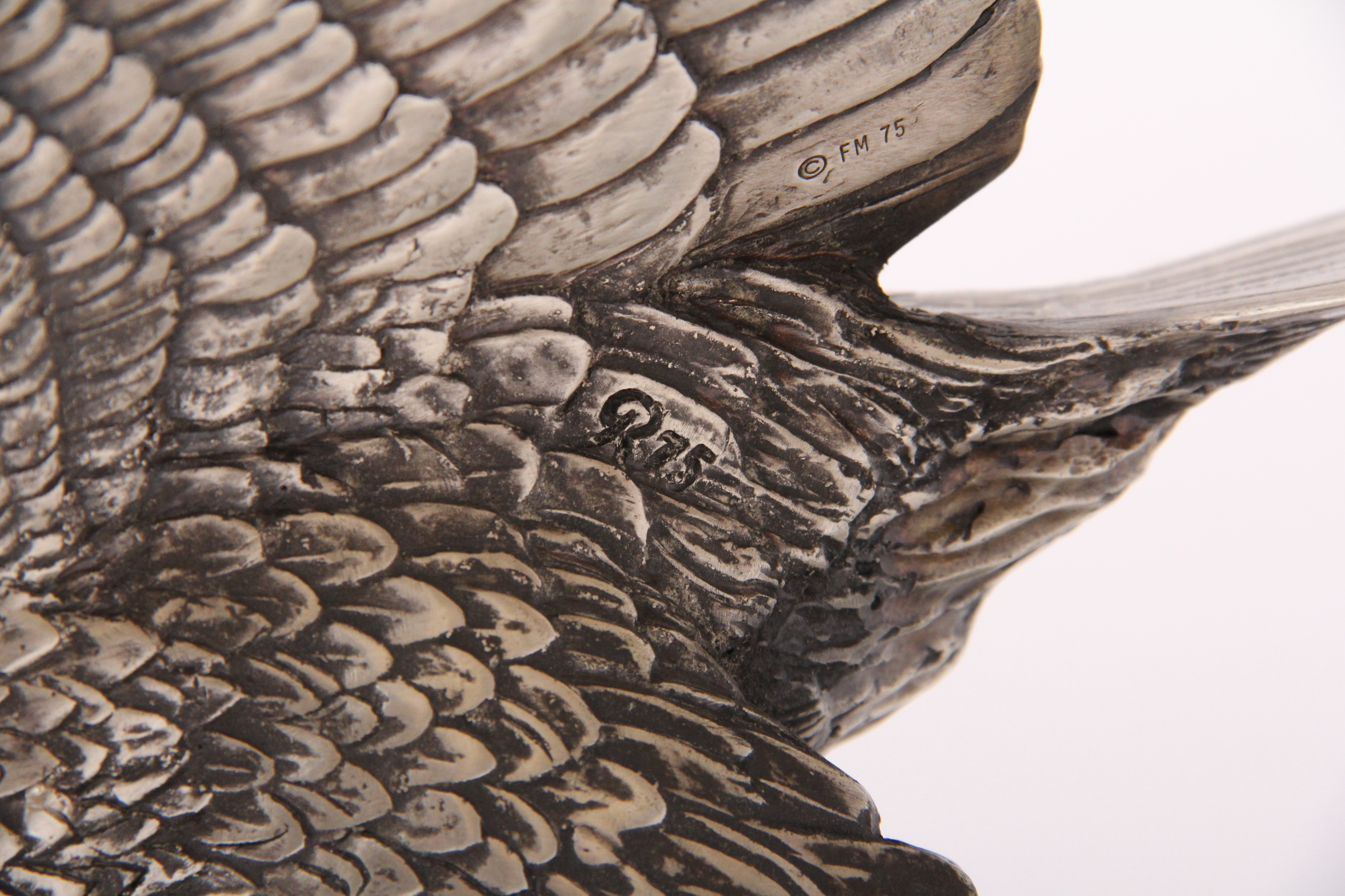 "The Great American Eagle" Sterling Sculpture by Gilroy Roberts