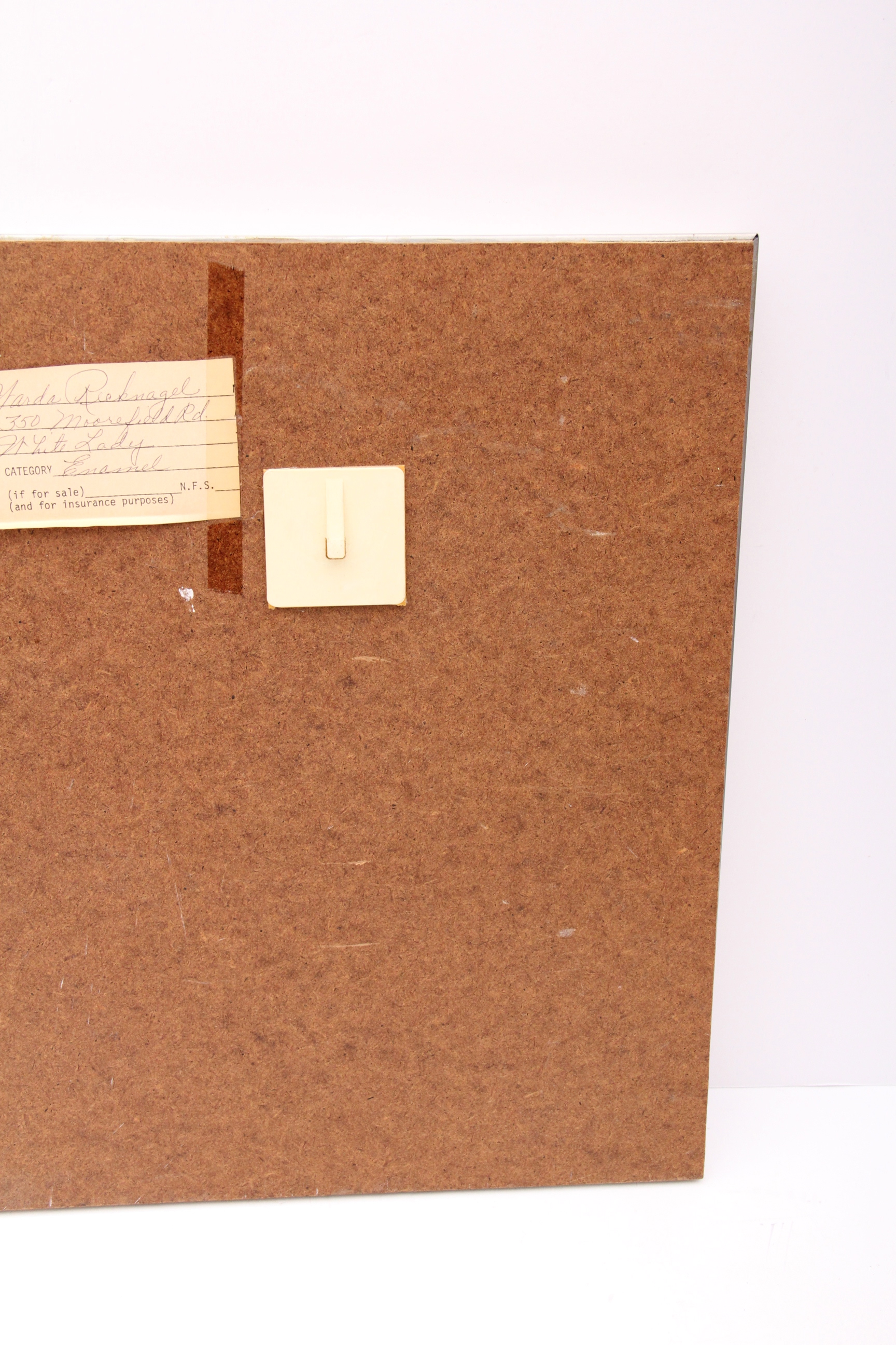 Neo Art Deco Tri-Paneled Enamel