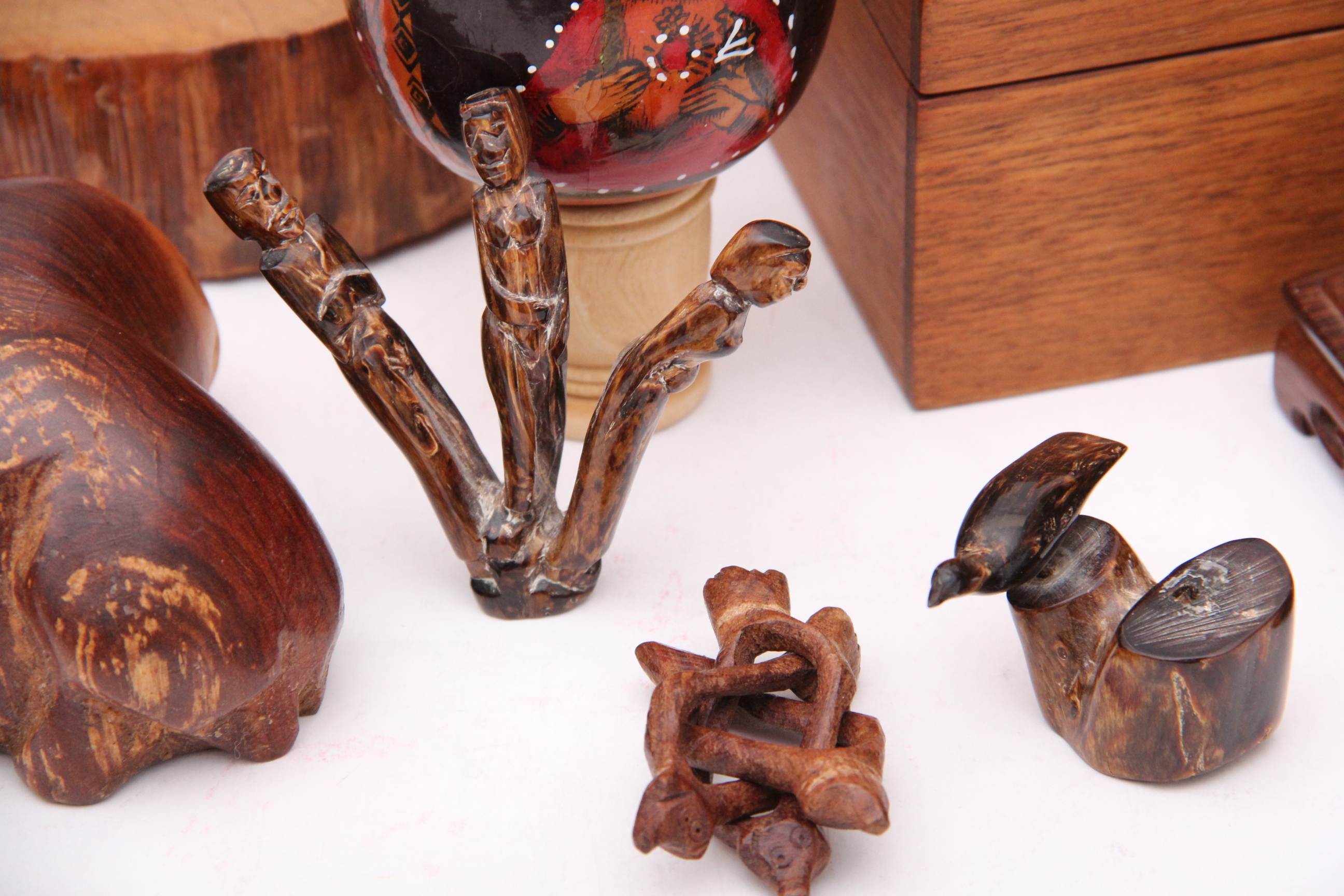Collection of Wood Sculptures