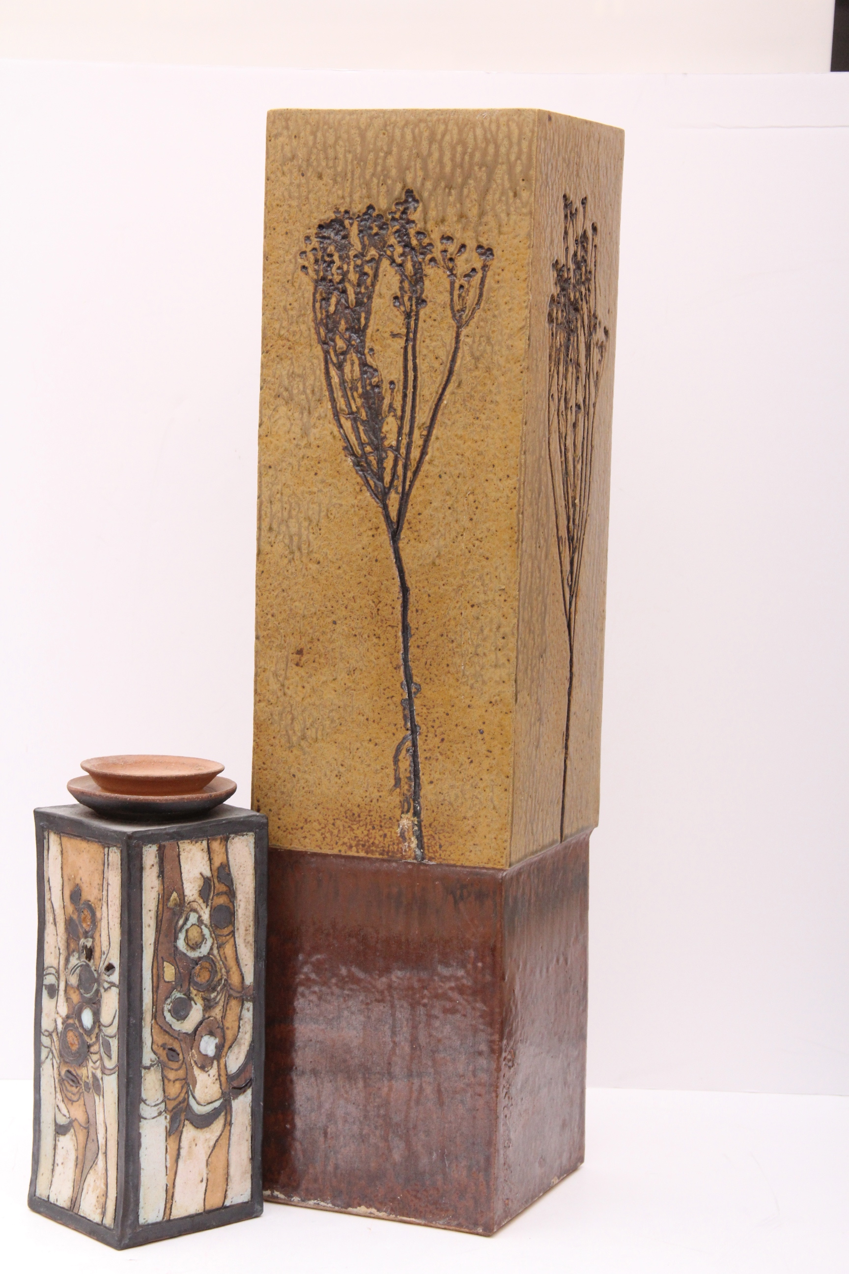 Pair of Ceramic Outdoor Decor