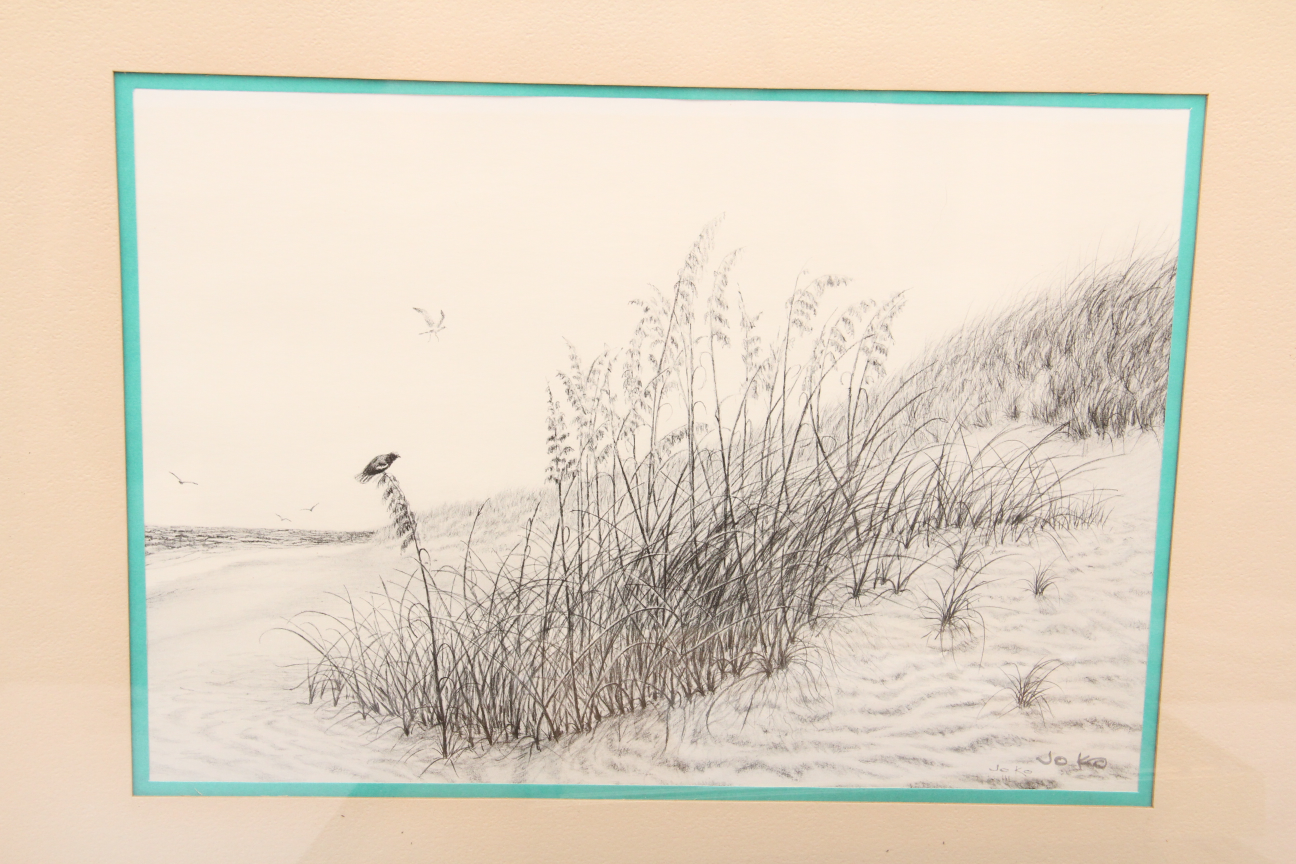 Quintet of Black and White Artworks