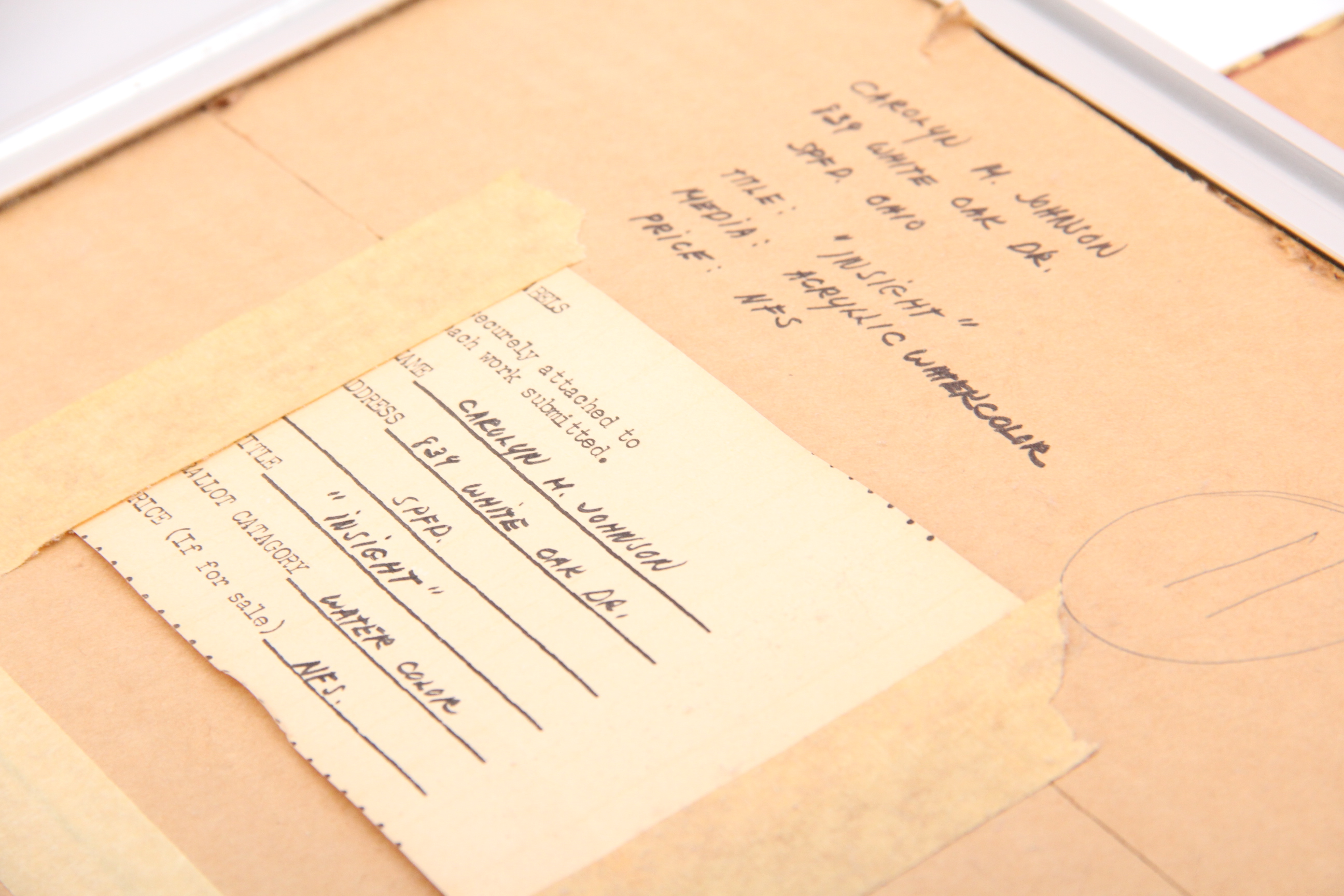 Original Carolyn M. Johnson Watercolor