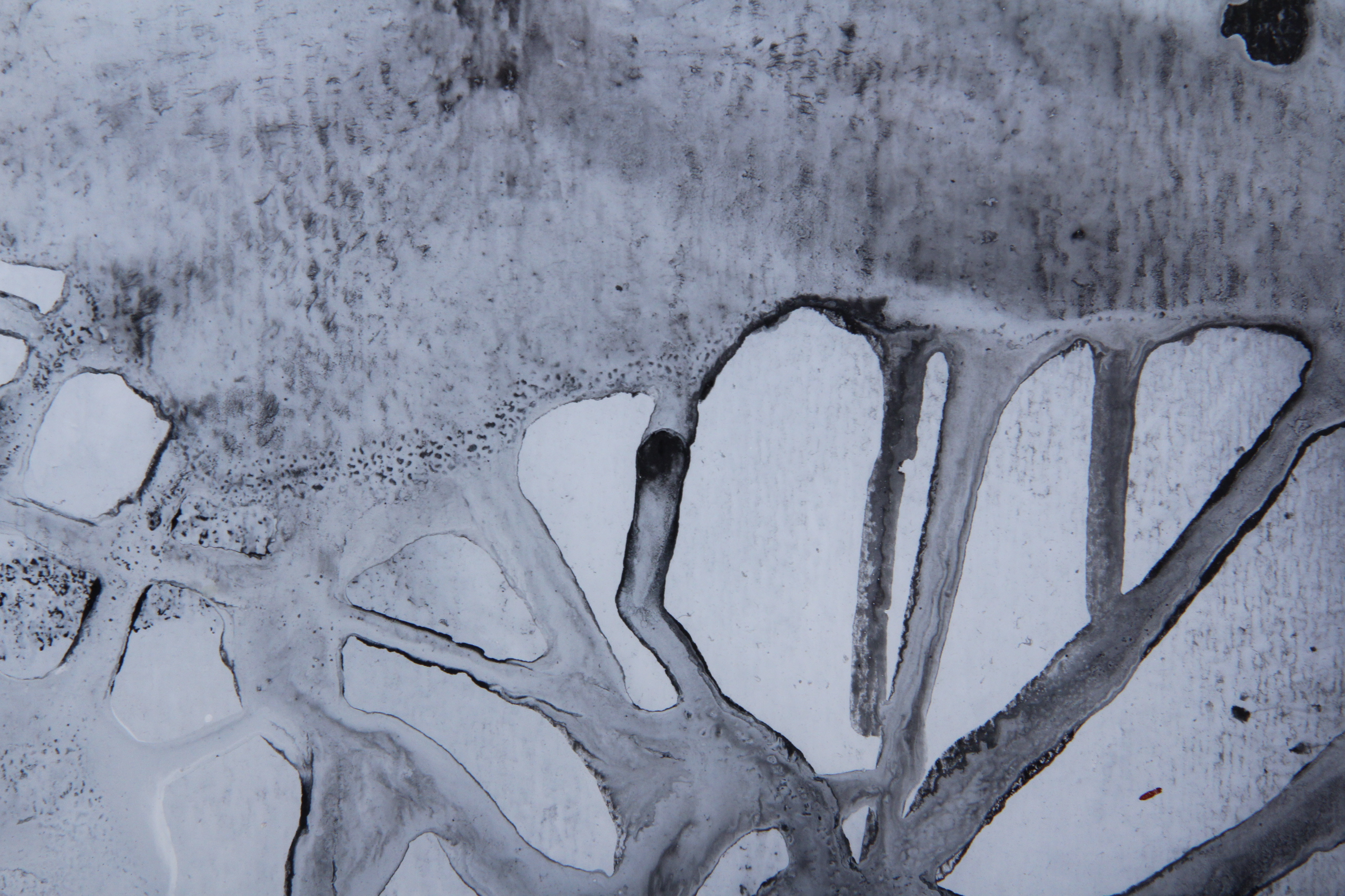 S. Klein Abstract Mixed Media Artwork