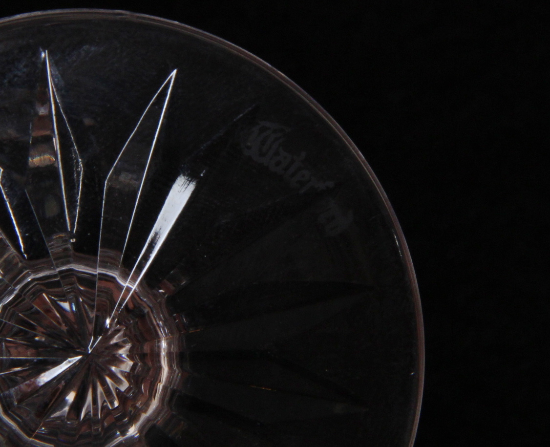 Pair of Waterford Crystal "Alana" Sherry Glasses