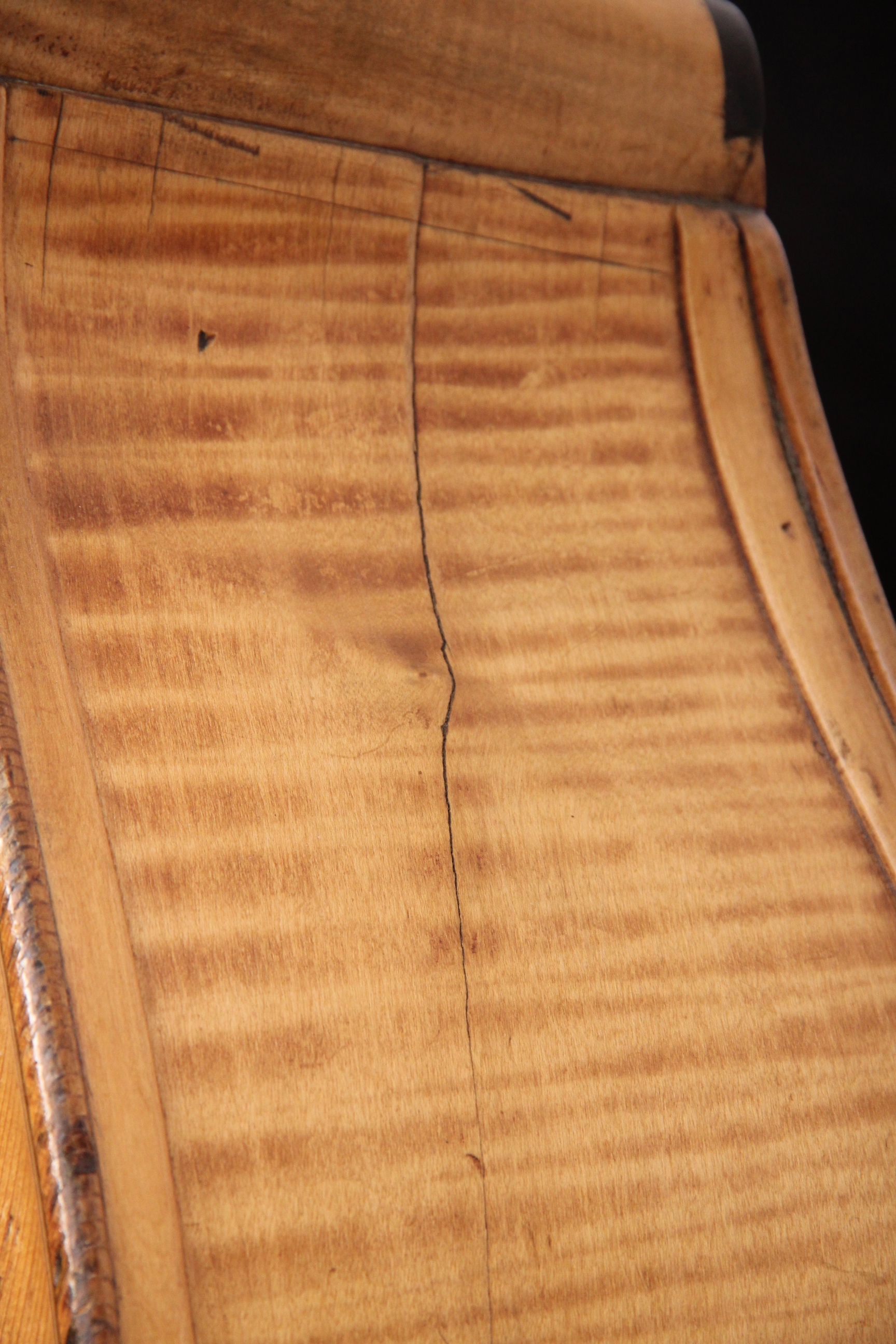 Antique Standing Bass with Electric Pickups