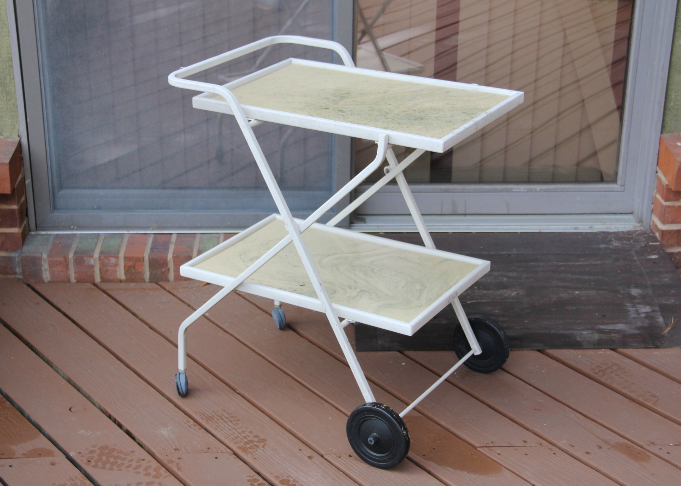 Brown Jordan Outdoor Serving Cart