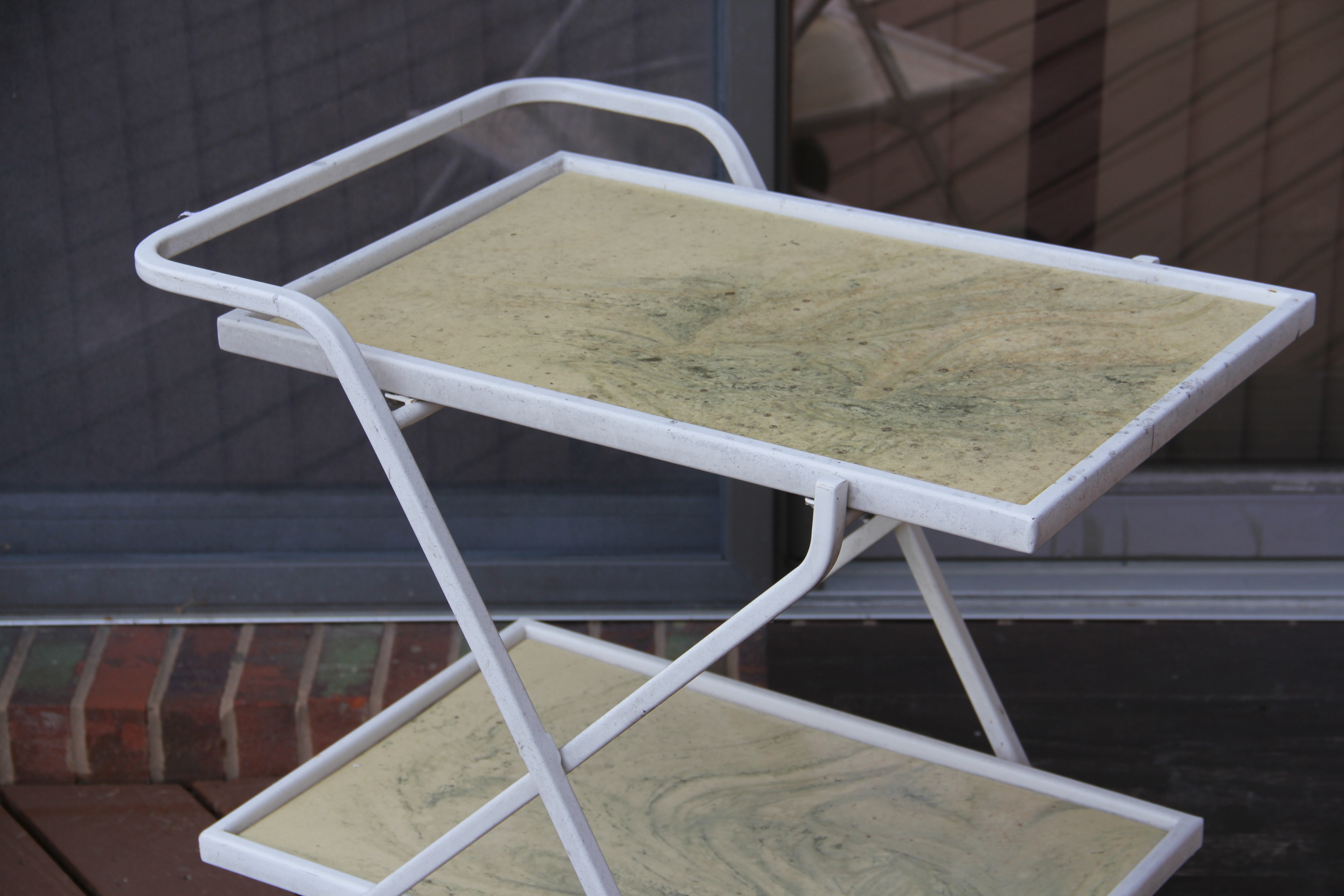 Brown Jordan Outdoor Serving Cart