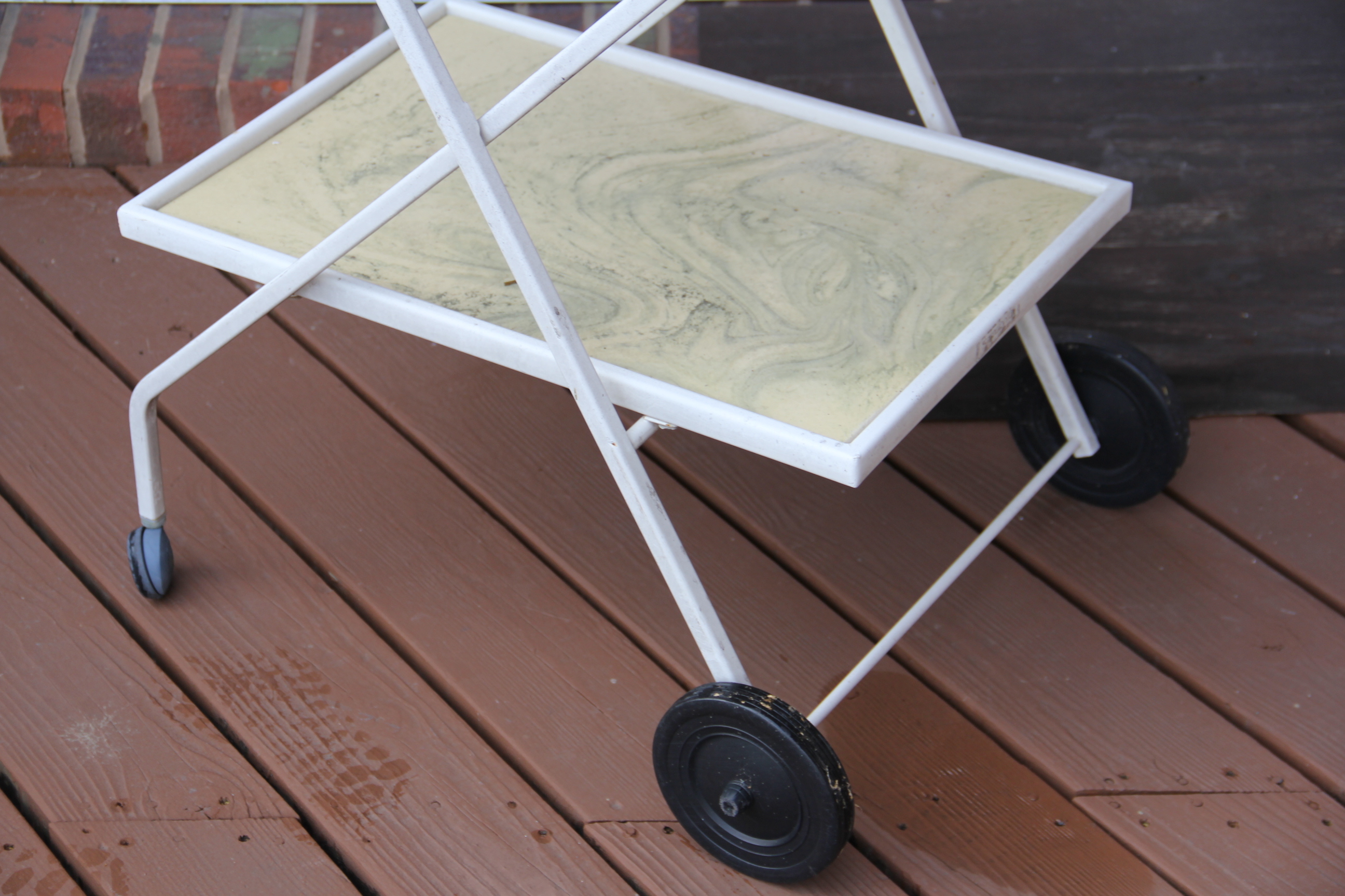 Brown Jordan Outdoor Serving Cart