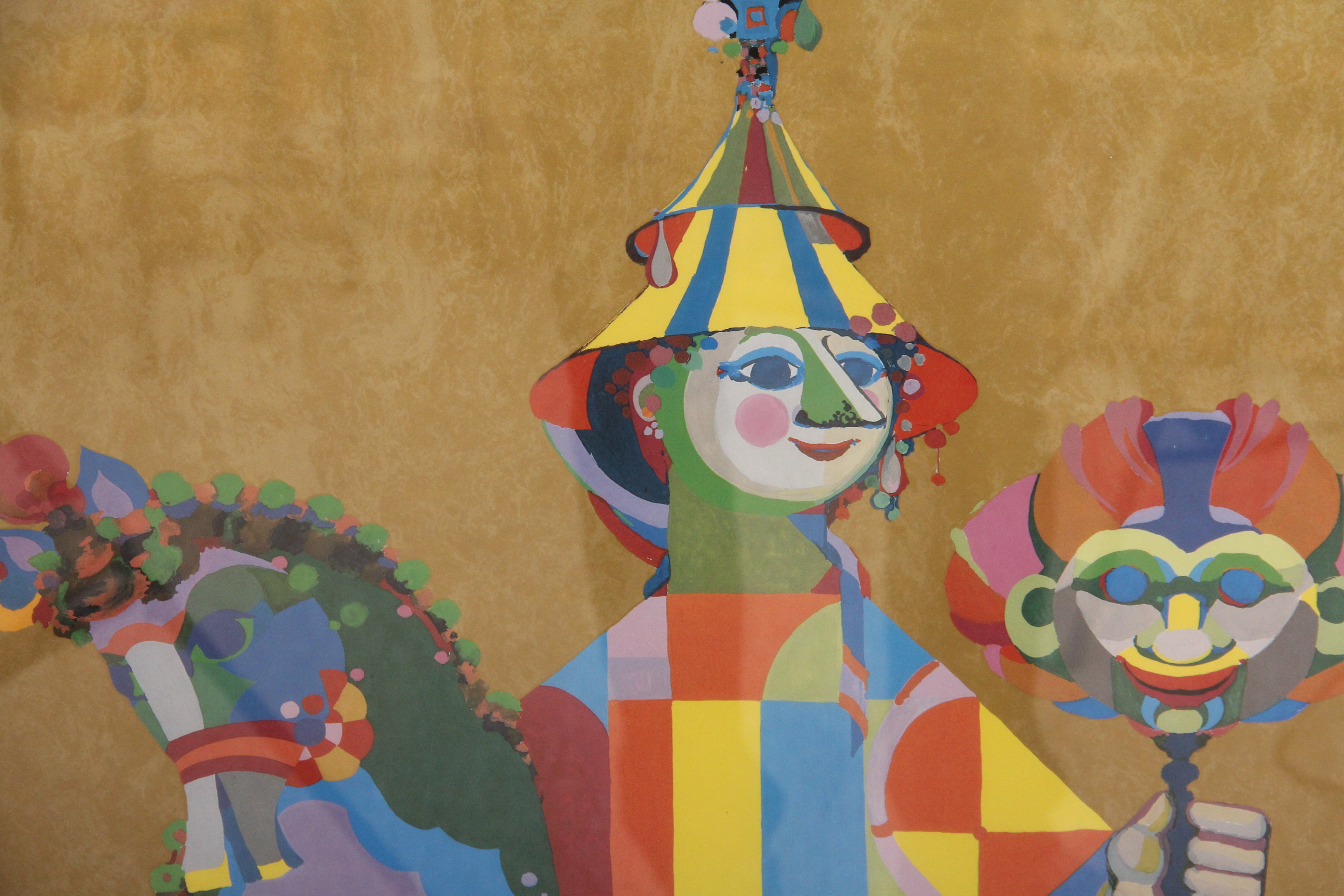 1986 Carnival Cruise Lines Poster by Bjørn Wiinblad