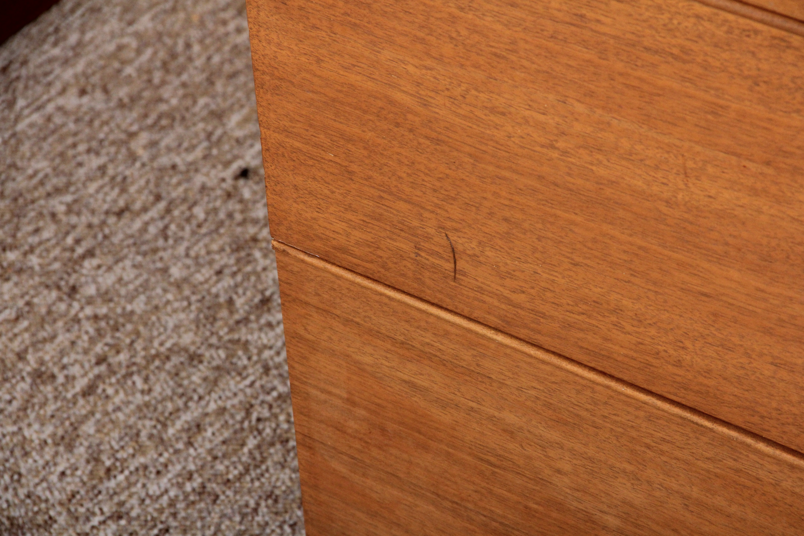 Vintage Thomasville Furniture Solid Oak Desk