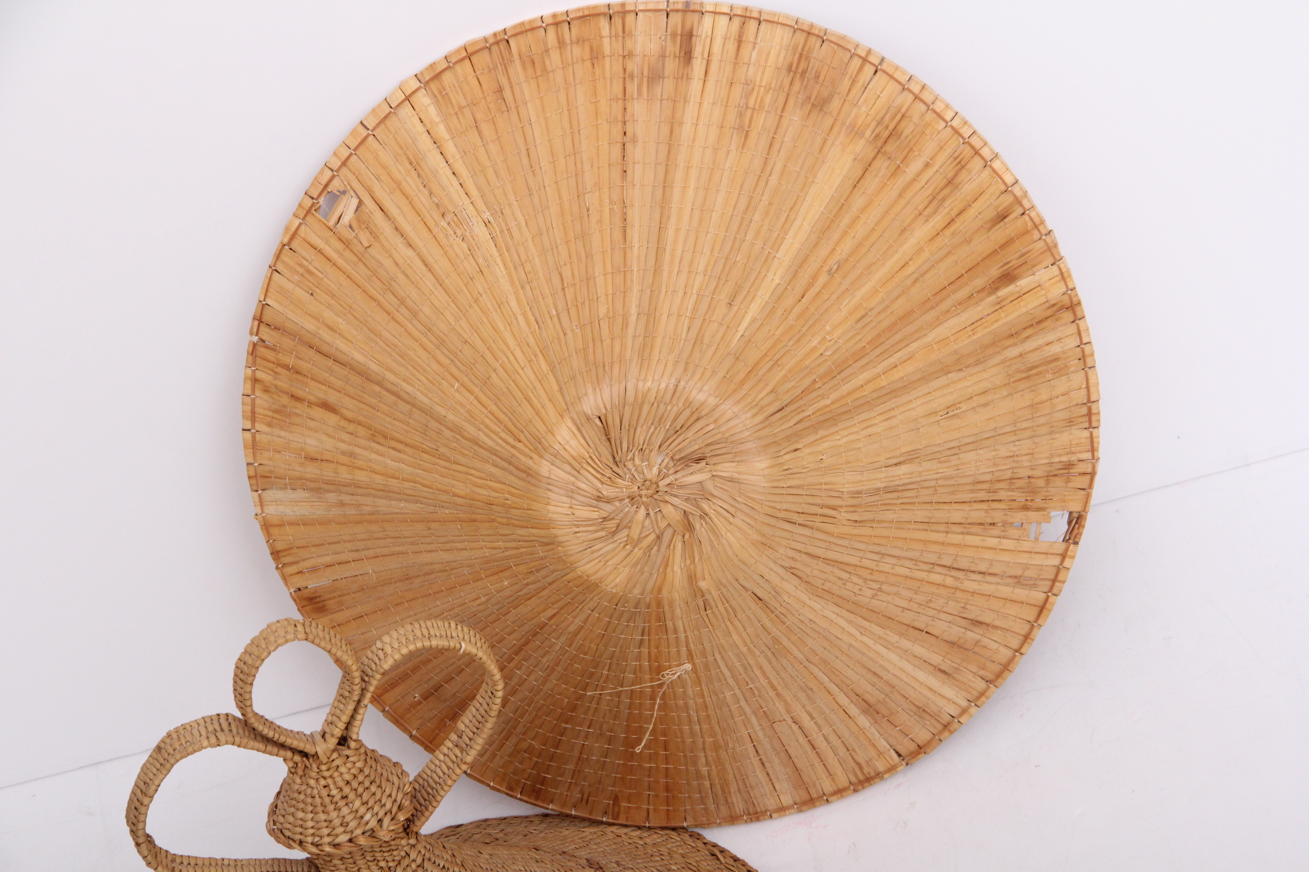 Pair of Japanese Rice Paddy Hats