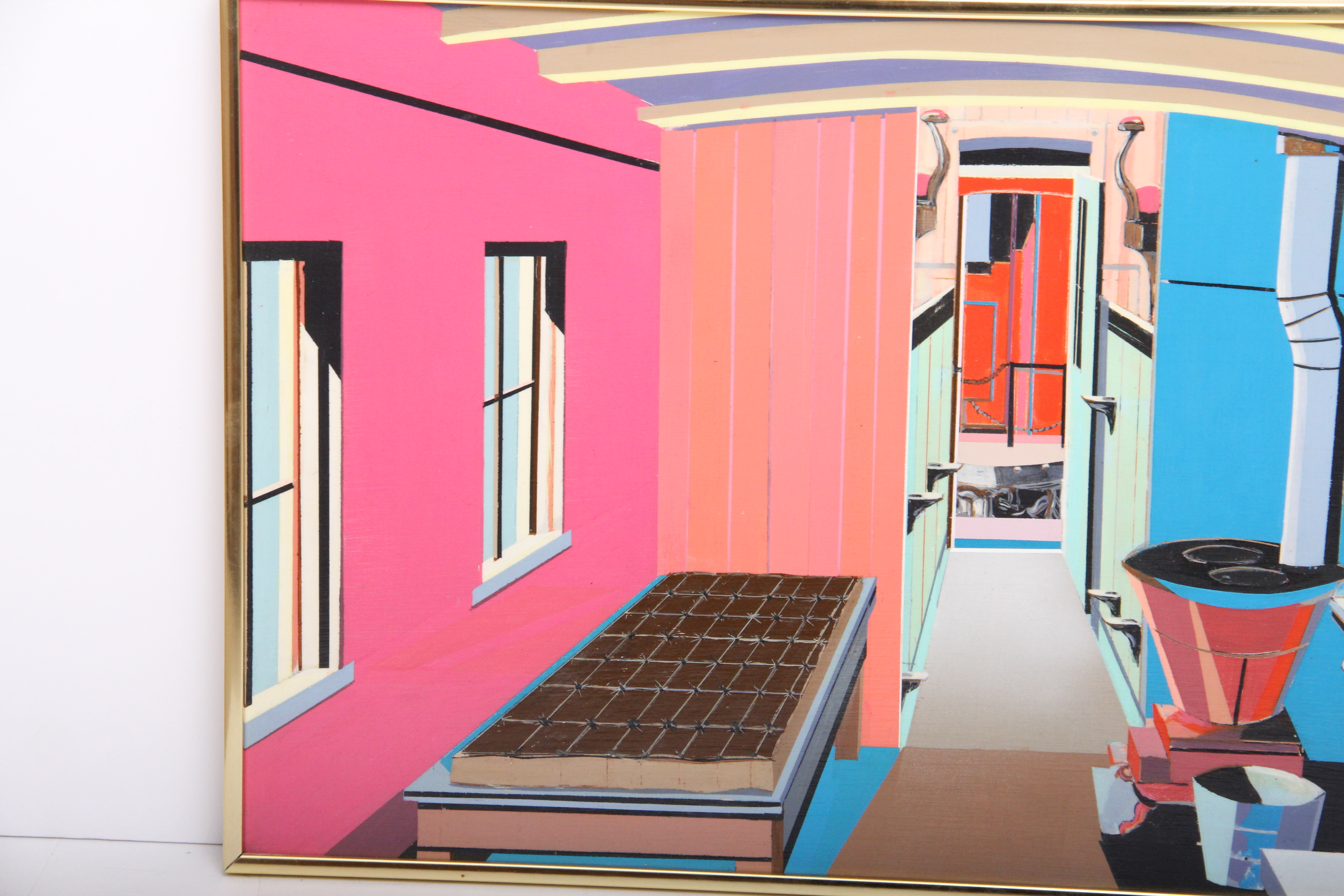 "Inside the Pink Caboose" by Donald Fitzroy Allen